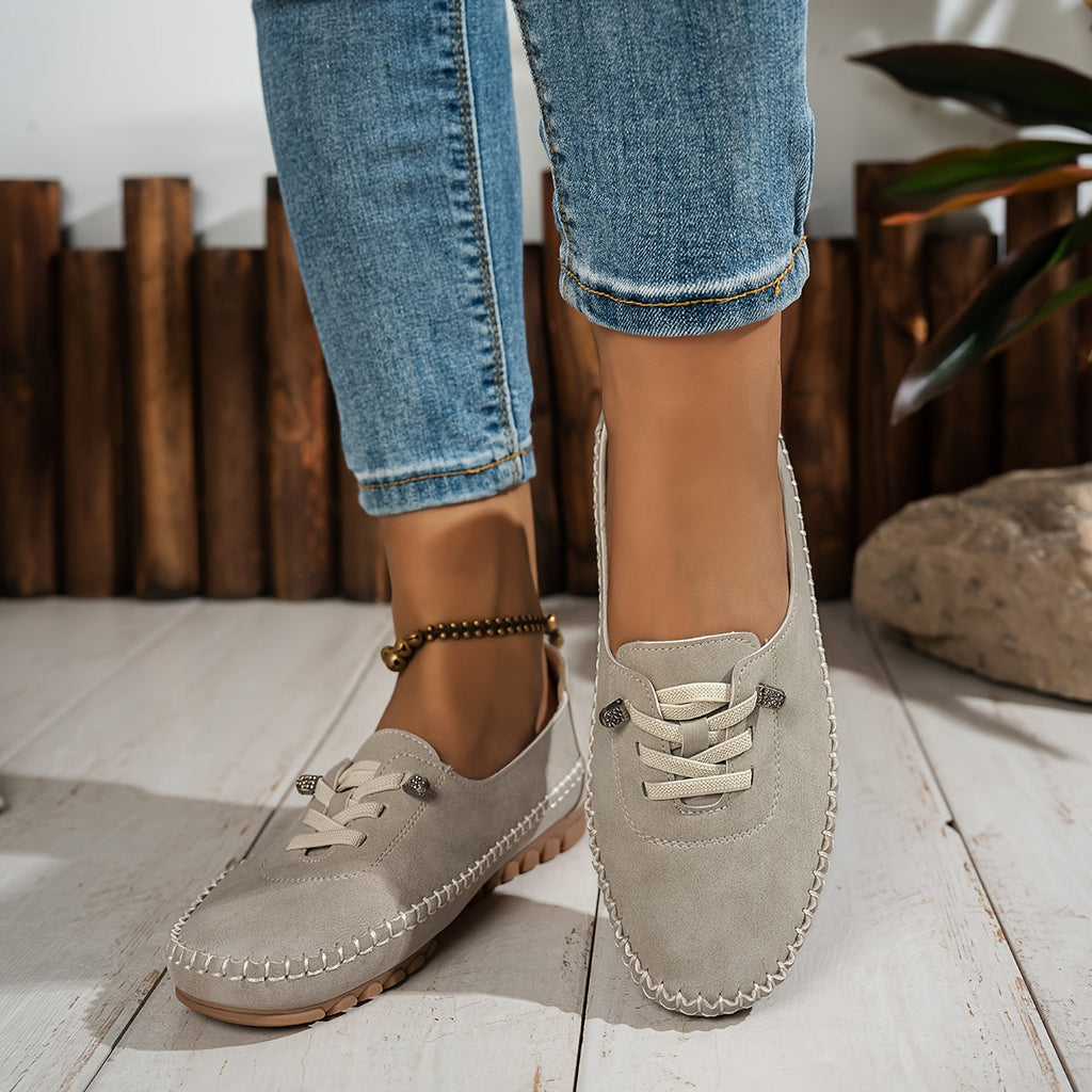 Women's Comfort Slip-On Shoes - Supportive Everyday Walking Style