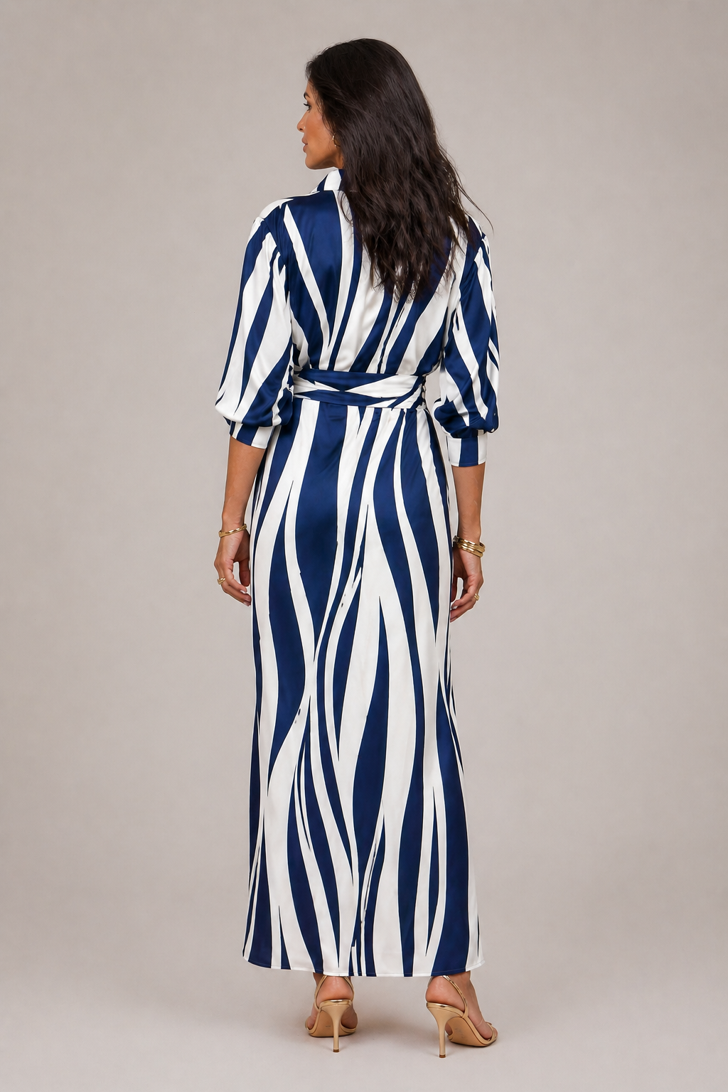 Women's Flowing Maxi Dress – Elegant Lightweight Summer Style