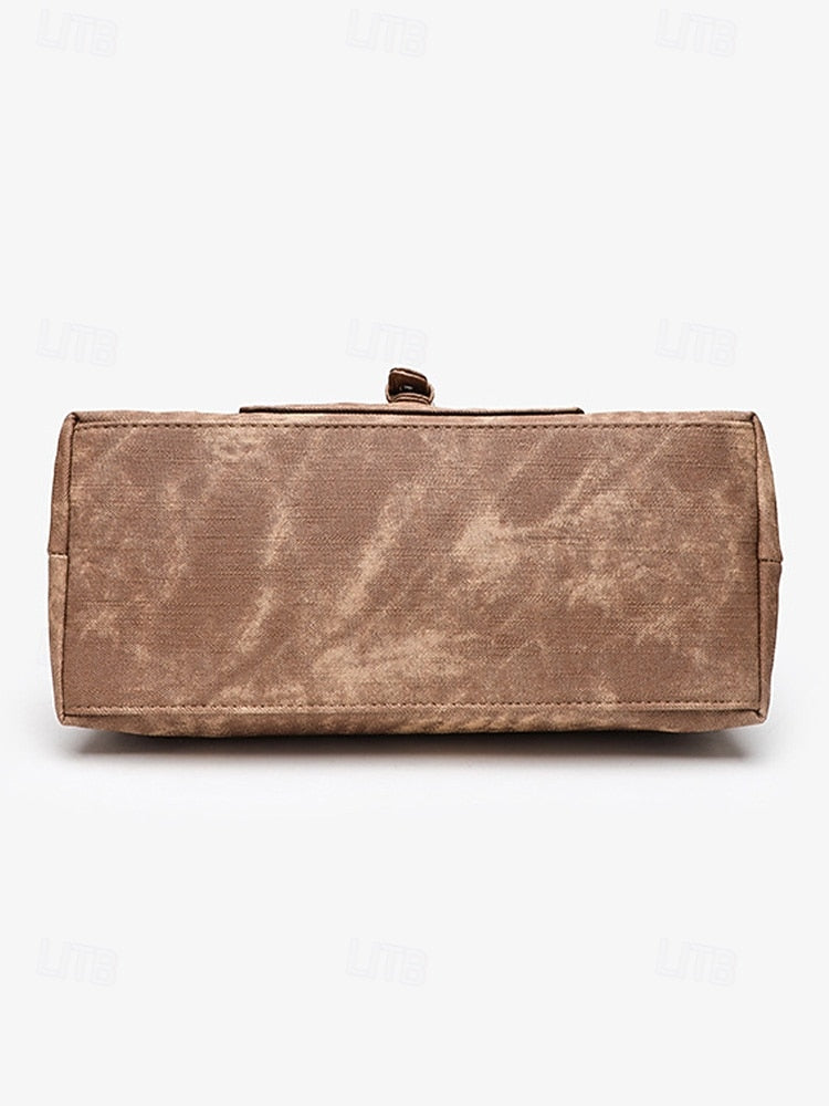 Vintage PU Hobo Shoulder Bag - Roomy and Lightweight