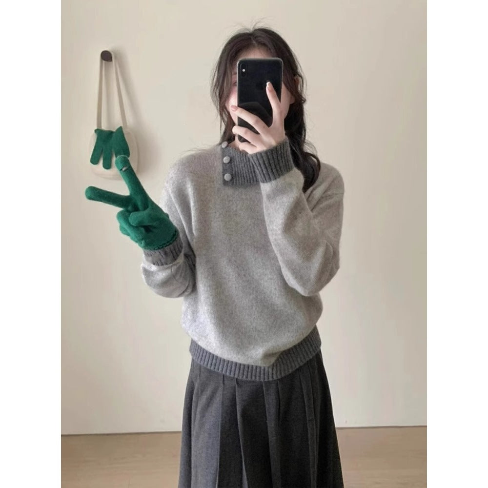Soft Relaxed Knit Top - Elegant and Versatile