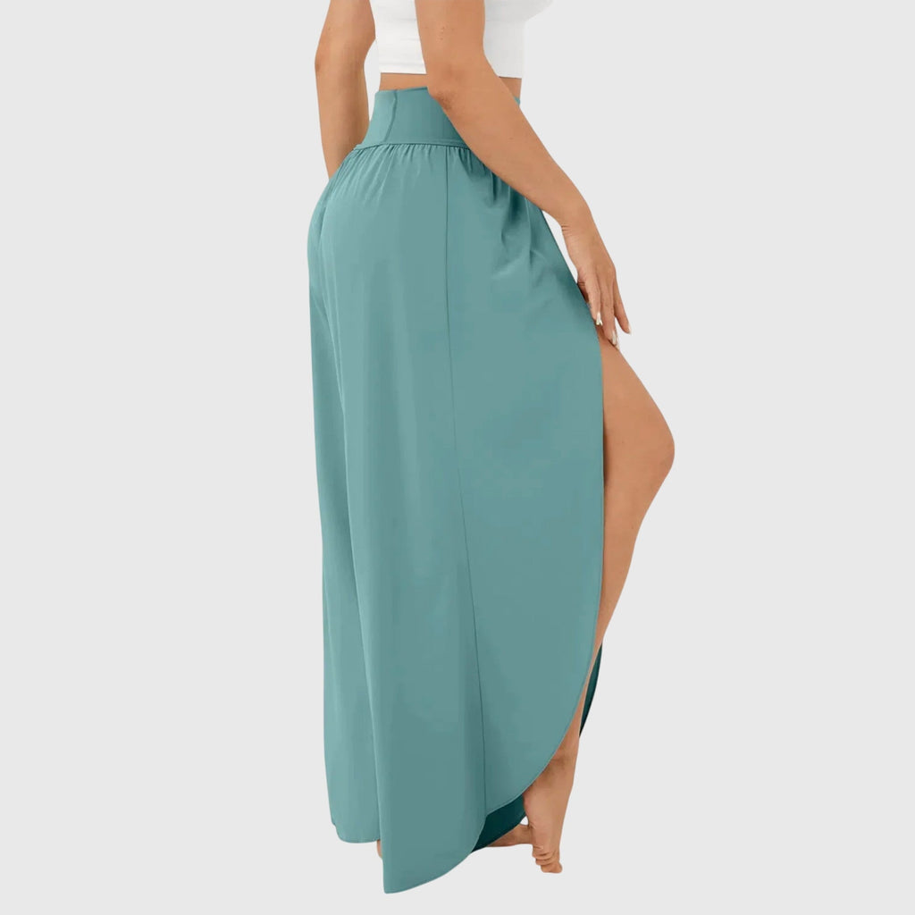Women's Wide-Leg Summer Pants – Lightweight Relaxed Everyday Style