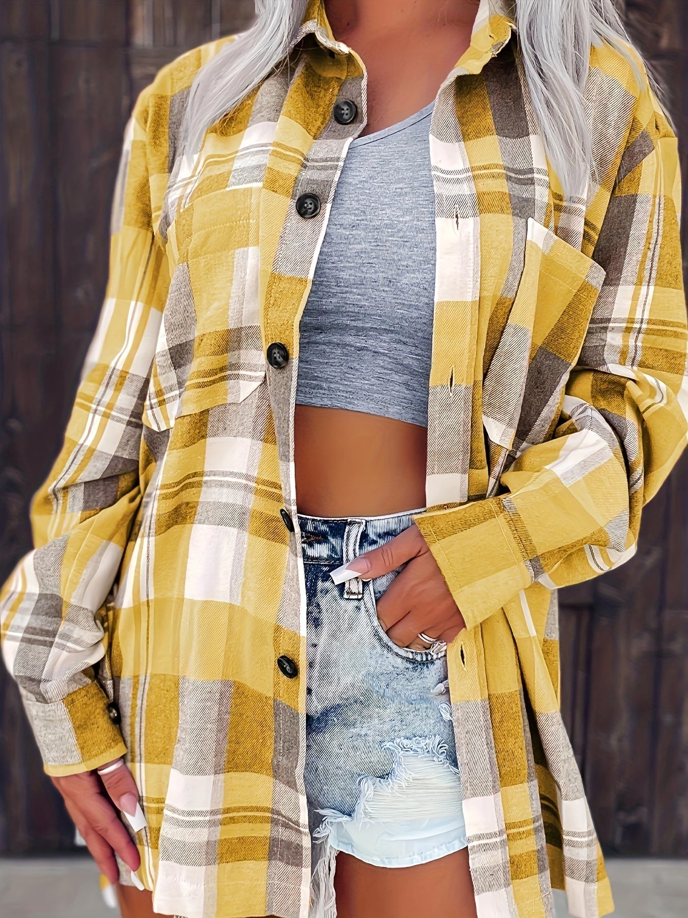 Women's Long Sleeve Summer Shirt - Light Airy Everyday Blouse