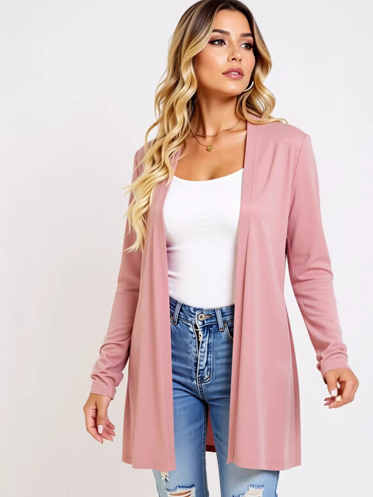 Women's Printed Seasonal Jacket - Lightweight Casual Everyday Layer