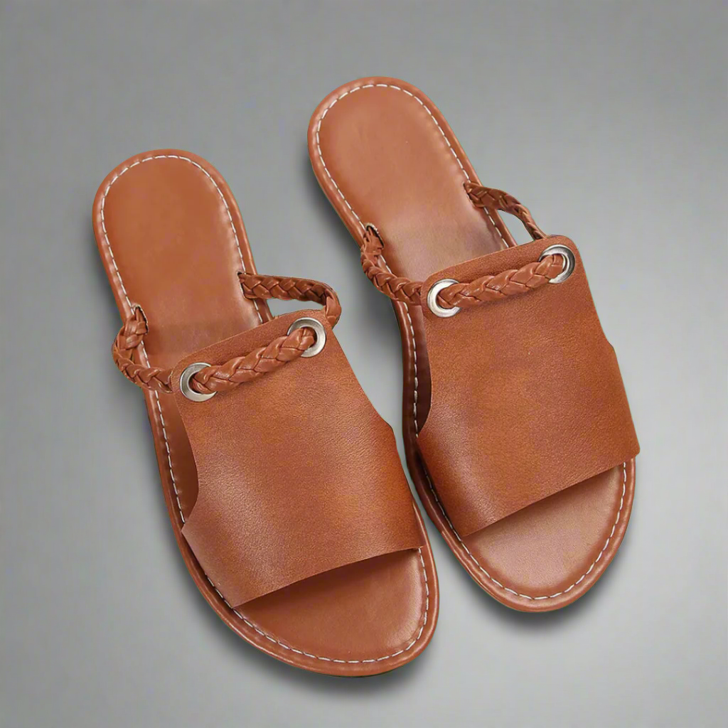 Women's Handmade Flat Sandals – Minimal Everyday Summer Sandals