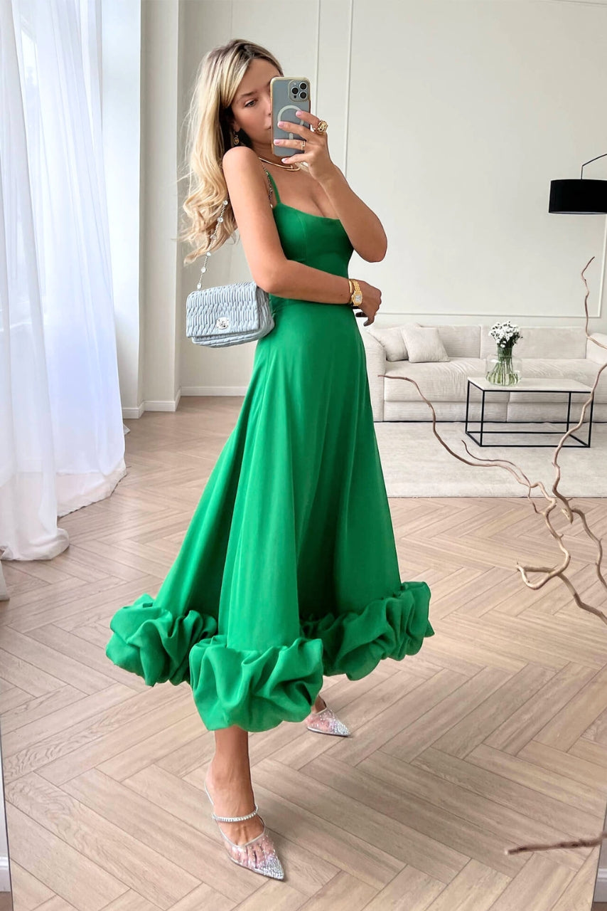 Women's Elegant Maxi Dress – Flowy Occasion Dress