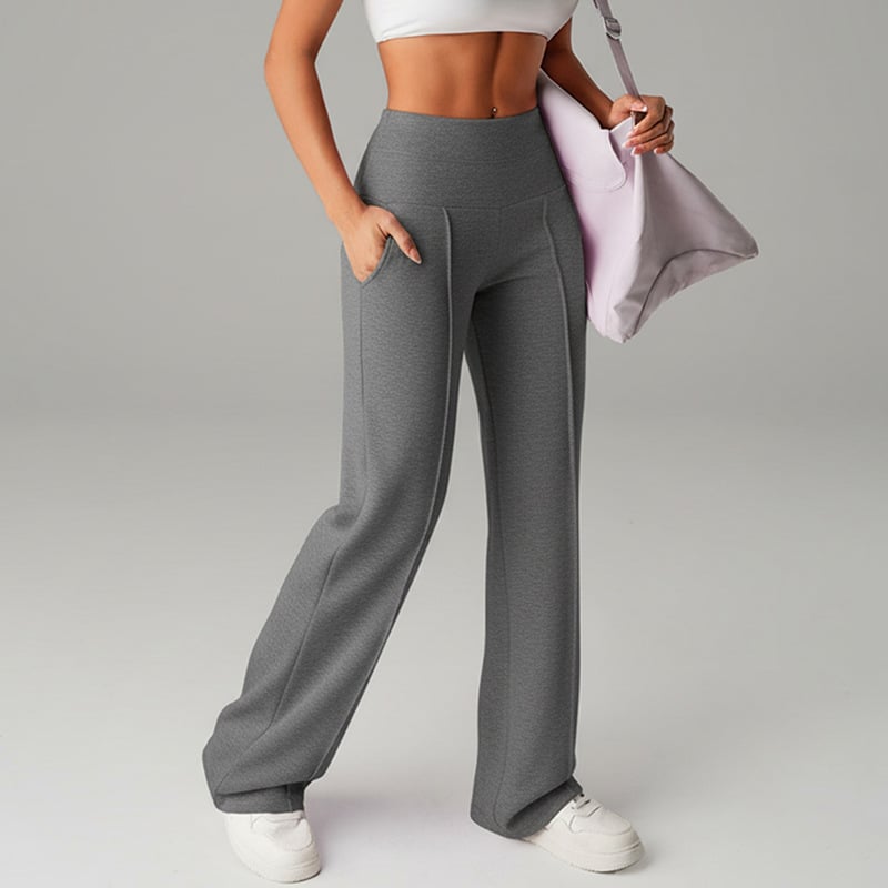 Women's Straight-Leg Trousers – Clean Minimal Everyday Style
