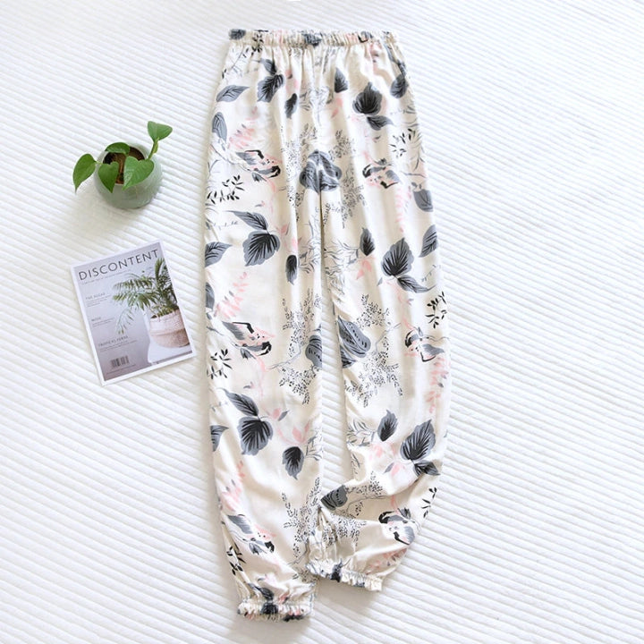 Women’s Loose-Fit Floral Pants – Comfortable Stylish Trousers