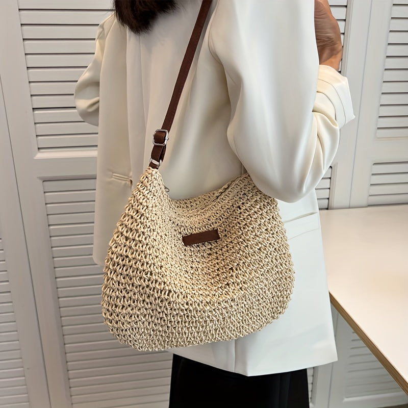 Women’s Summer Beach Crossbody Bag – Lightweight Casual Travel Bag