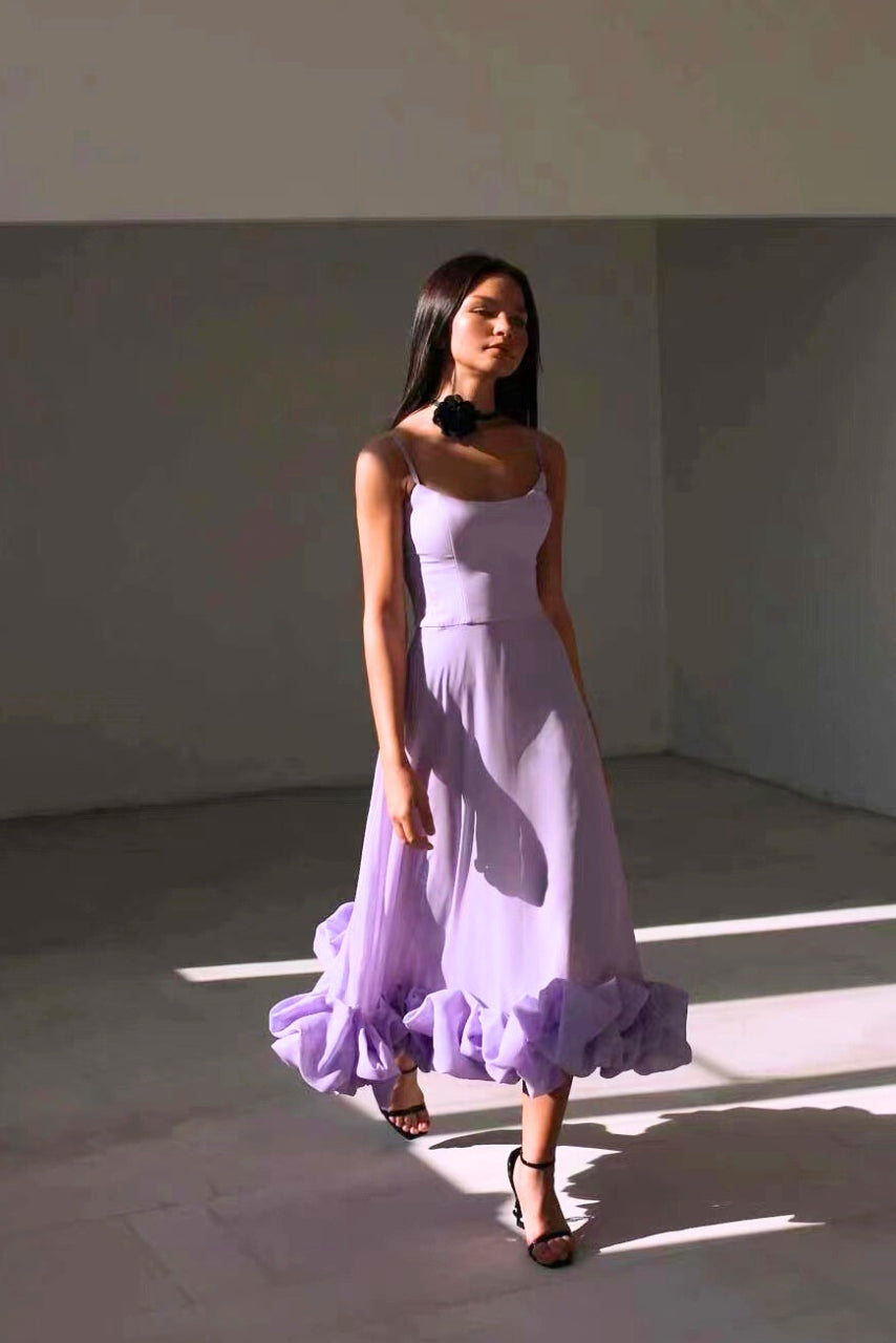 Women's Elegant Maxi Dress – Flowy Occasion Dress