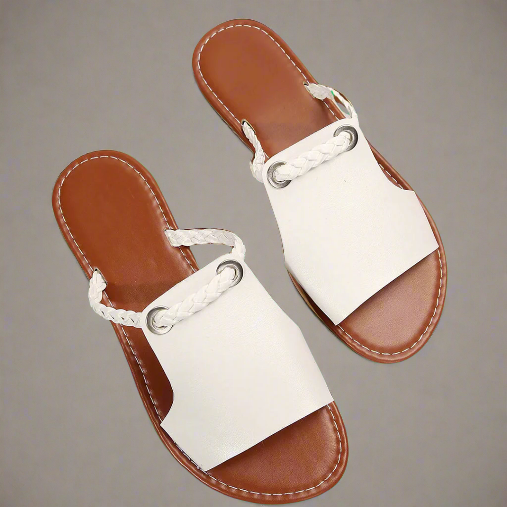 Women's Handmade Flat Sandals – Minimal Everyday Summer Sandals