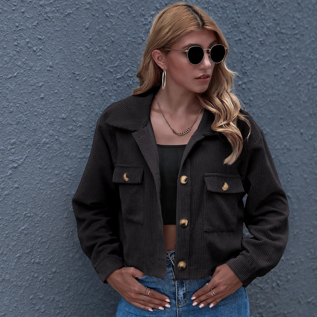 Corduroy Jacket - Soft and Modern