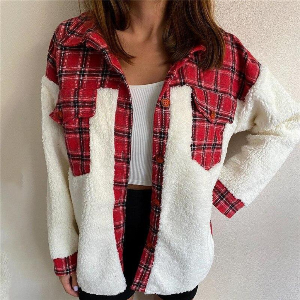 Women's Wool Blend Jacket - Soft Trendy Everyday Outerwear