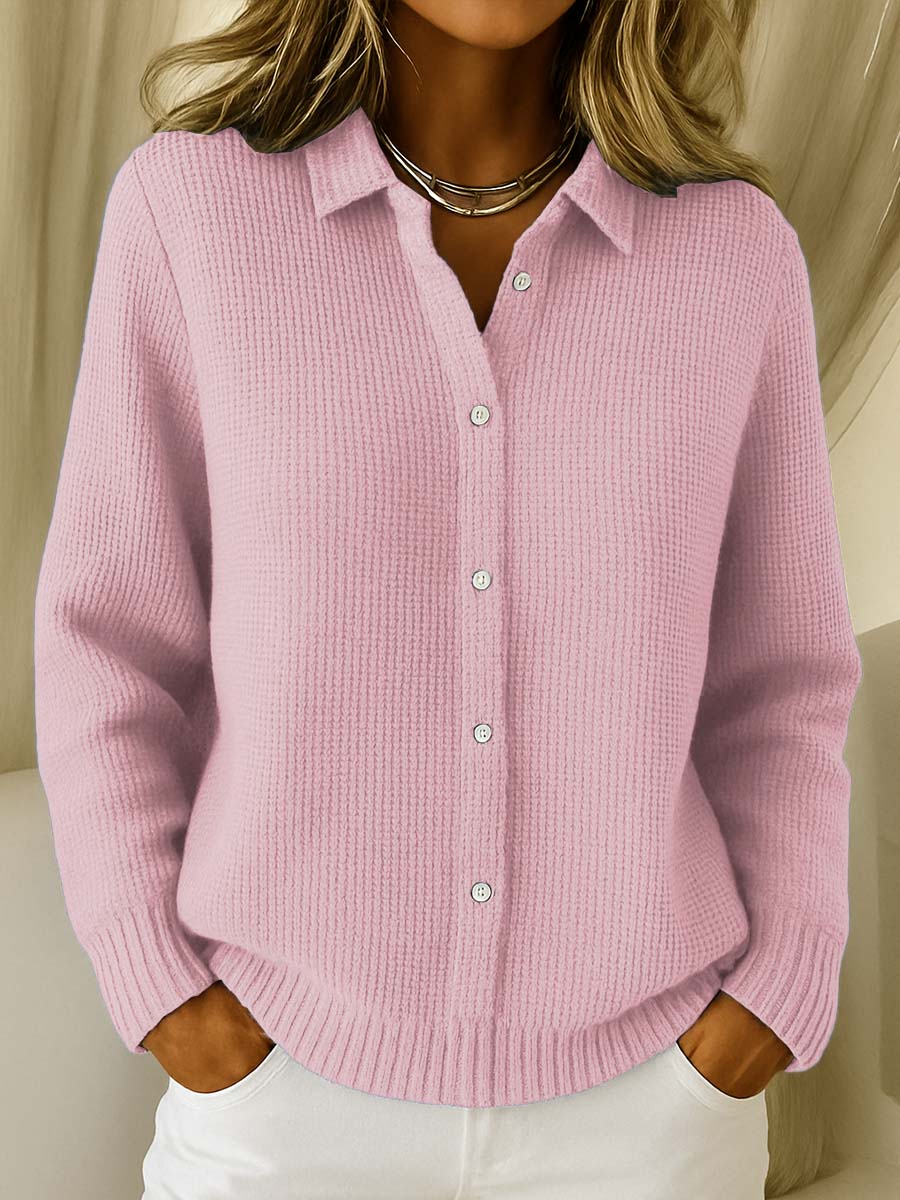 Women’s Elegant Soft-Knit Button Cardigan – Lightweight Knitwear