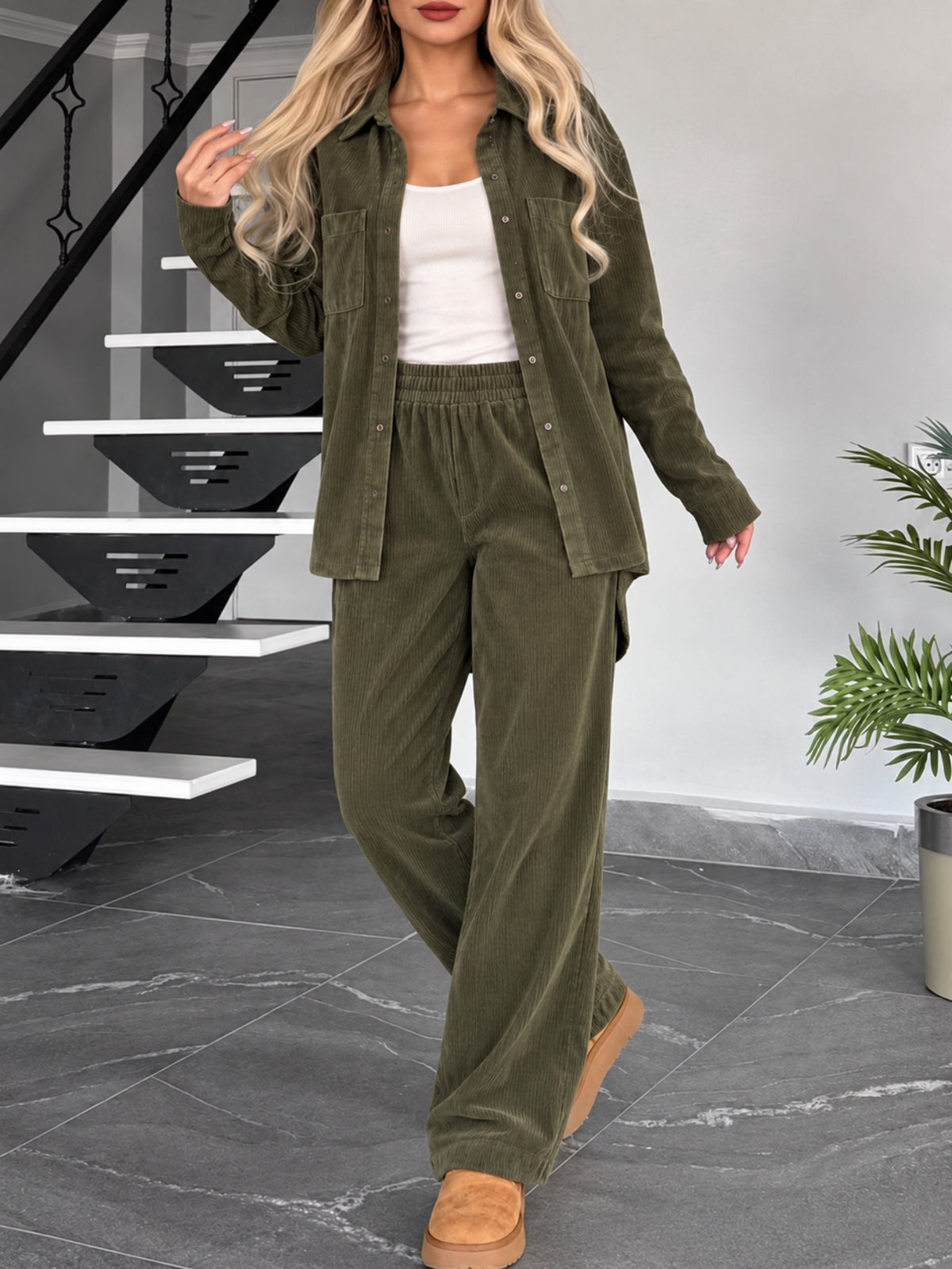 Women's Casual Two-Piece Suit - Simple and Comfortable