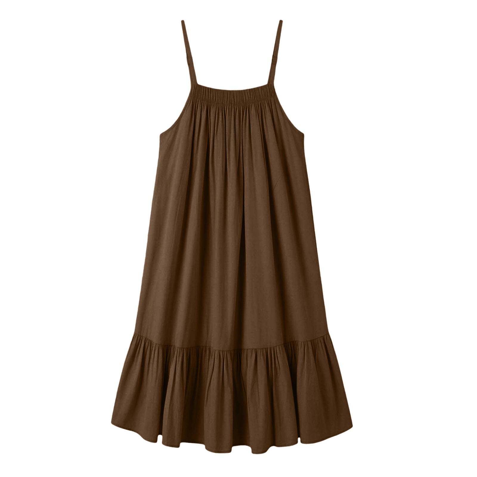 Women's Casual Strap Mini Dress - Lightweight Summer Beach Dress