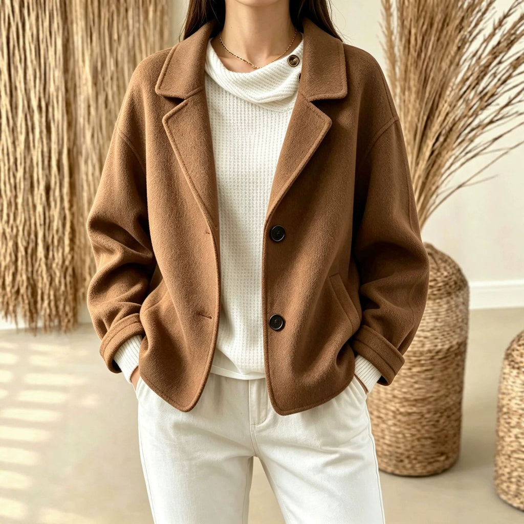 Two-Button Slim-Fit Suit - Minimalist and Chic
