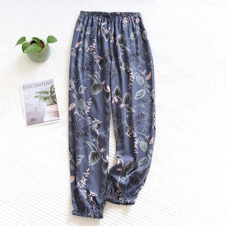 Women’s Loose-Fit Floral Pants – Comfortable Stylish Trousers