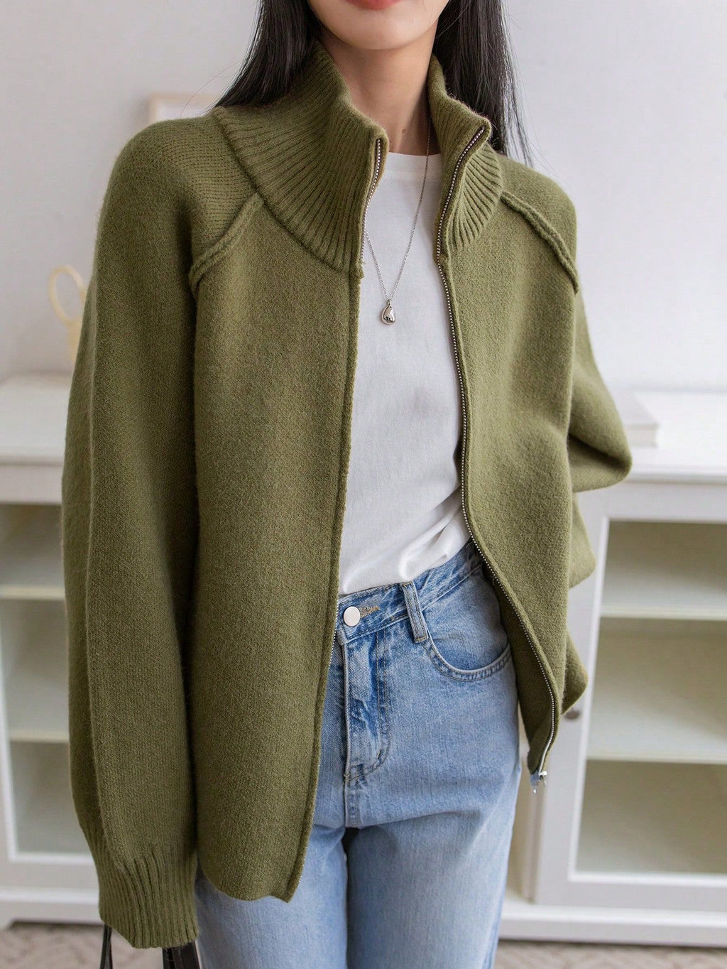 Relaxed Sweater Coat - Solid and Easy to Layer