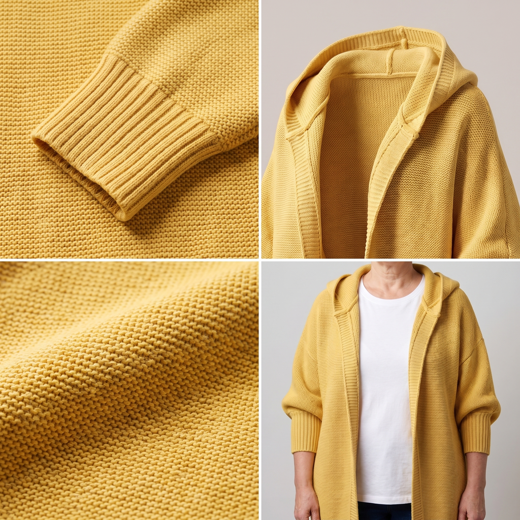 Women’s Loose Knit Cardigan - Soft and Versatile