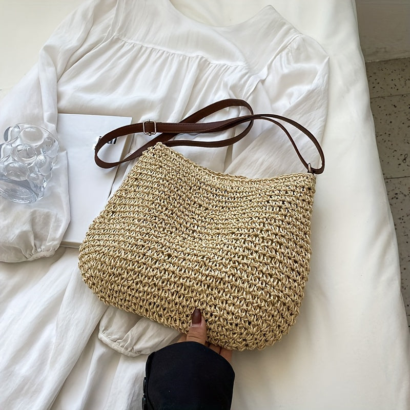 Women’s Summer Beach Crossbody Bag – Lightweight Casual Travel Bag