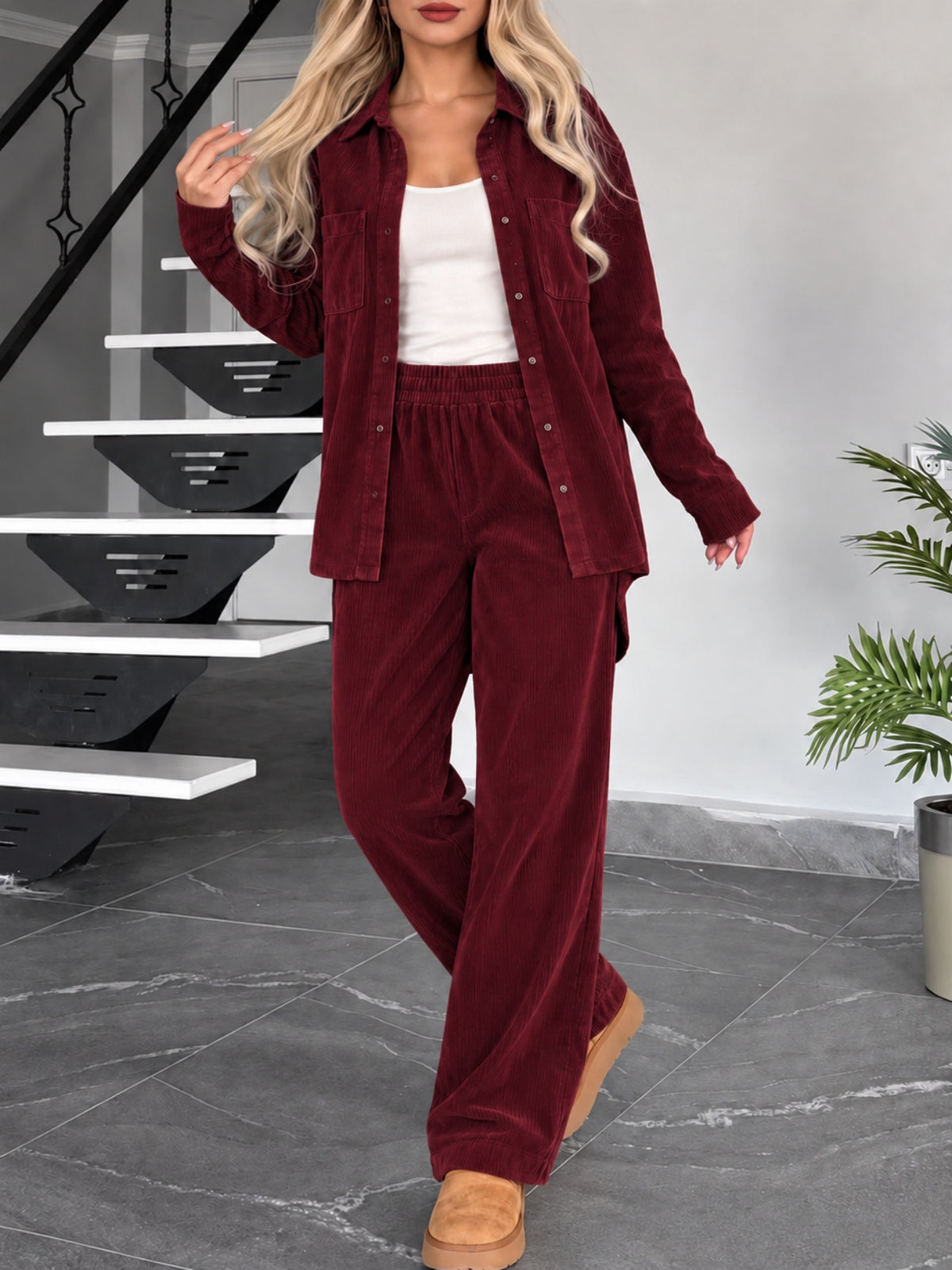 Women's Casual Two-Piece Suit - Simple and Comfortable