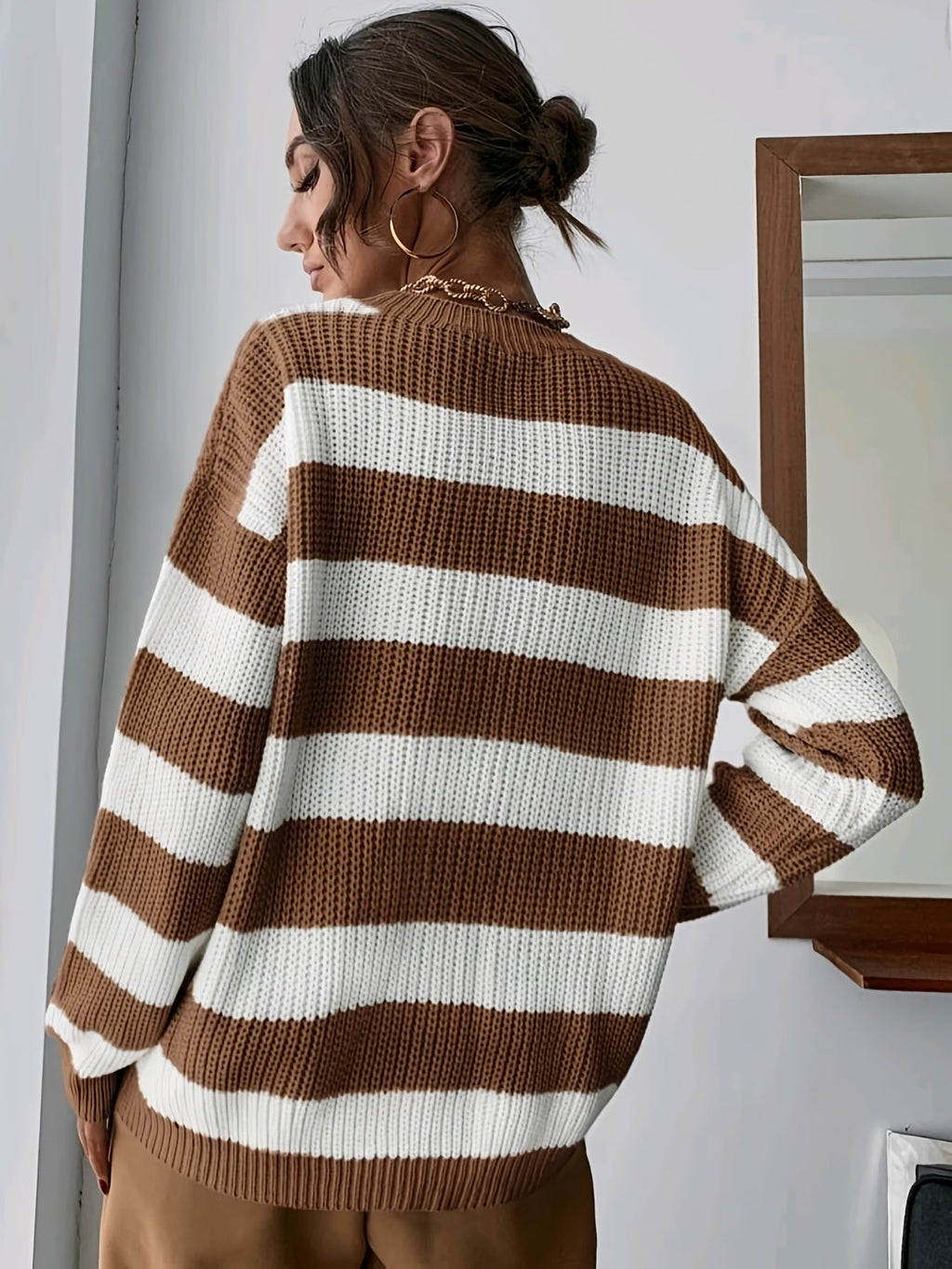 Relaxed Striped Sweater - Soft and Easy