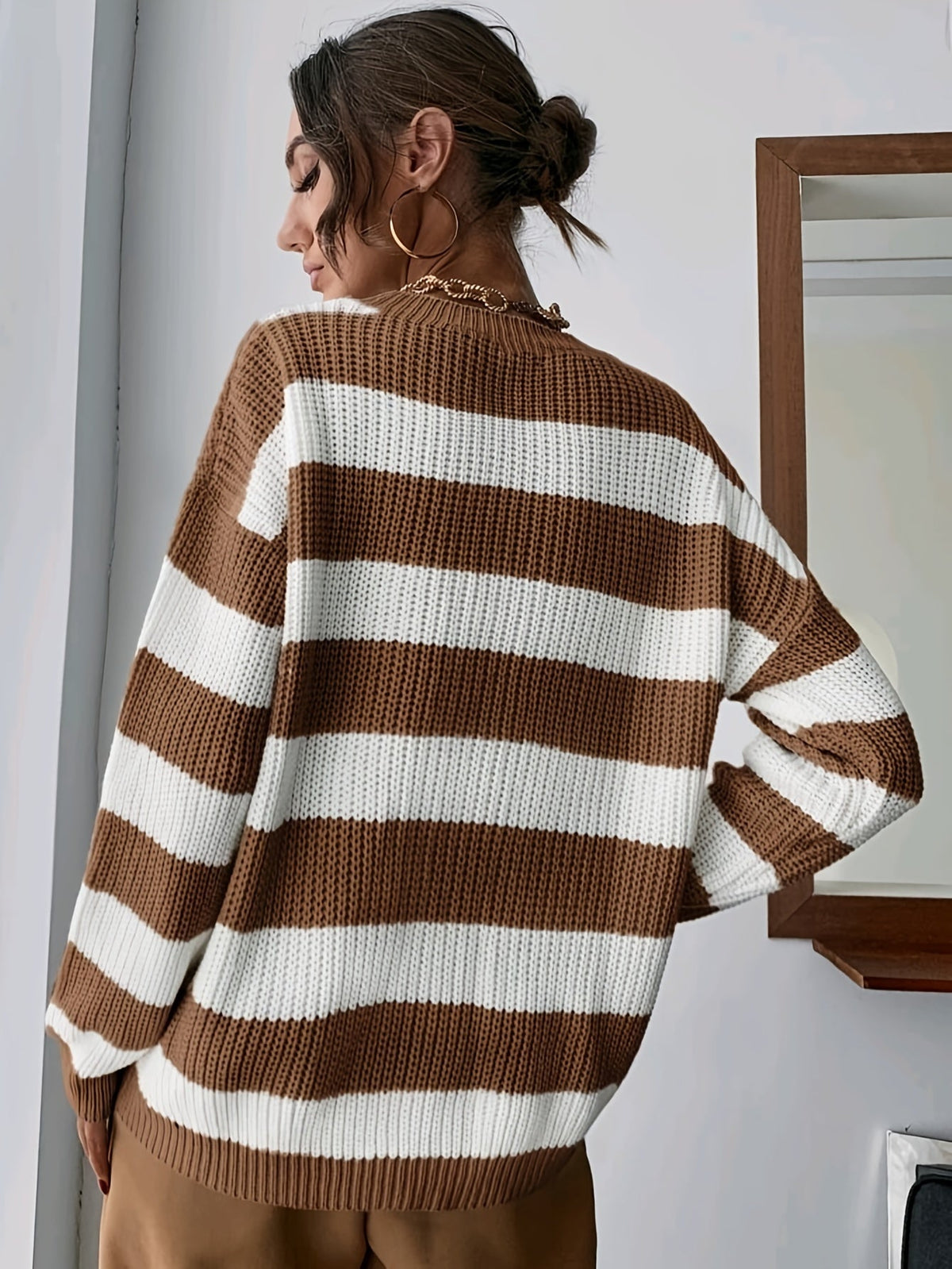 Relaxed Striped Sweater - Soft and Easy