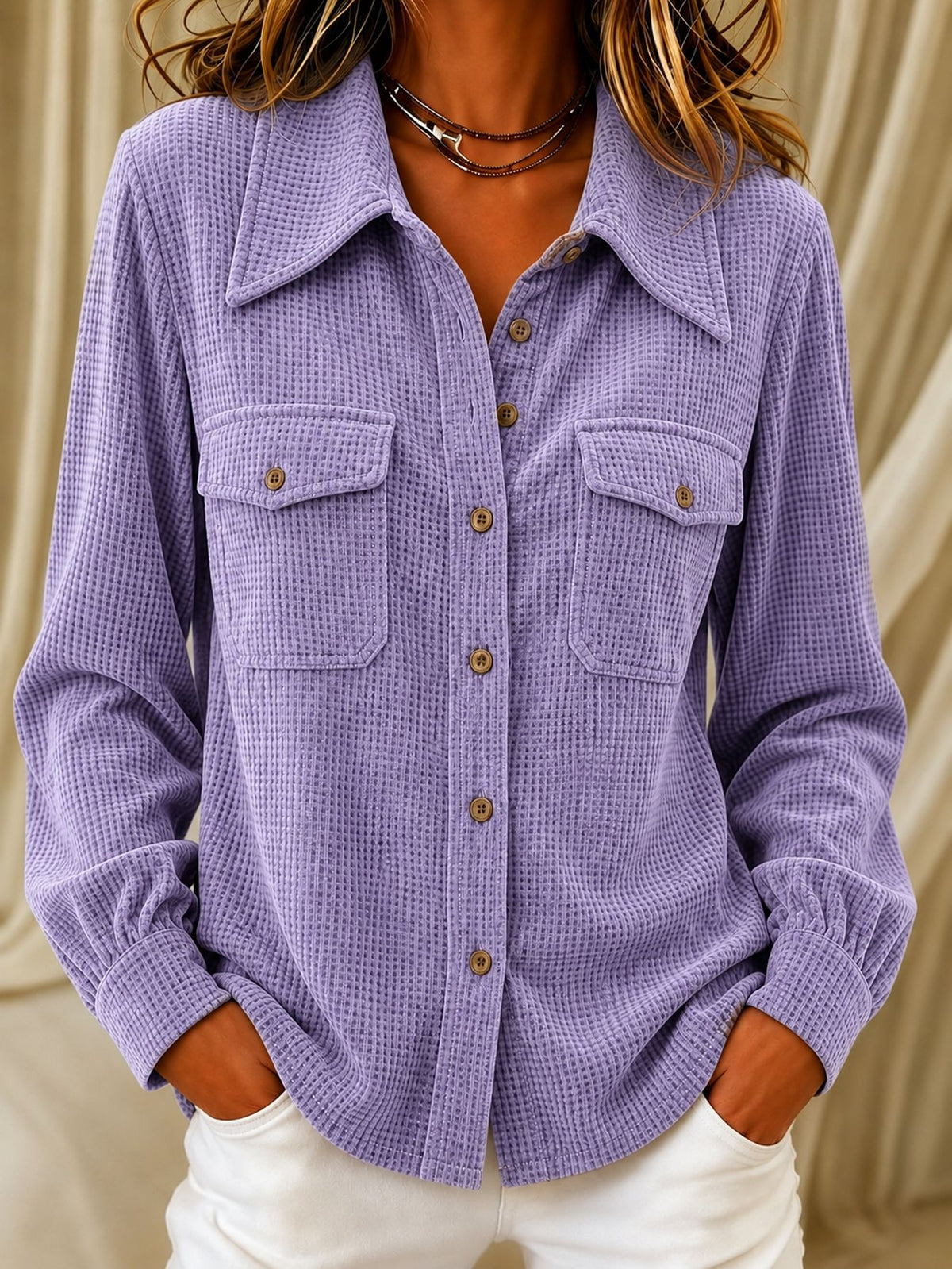 Polyester Blouse - Lightweight and Colorful