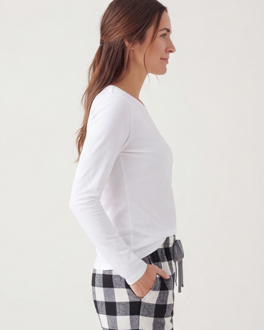 Women’s Cozy Flannel Pajama Pants – Plaid Thickened Autumn and Winter Plus Size