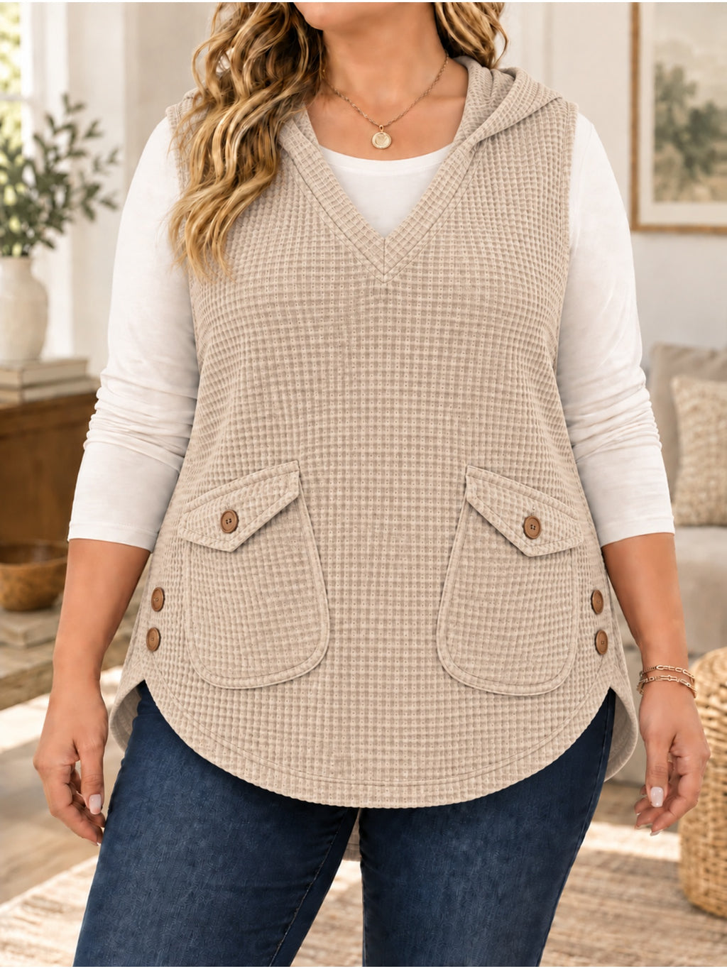Flowy Women's Blouse - Elegant and Easy