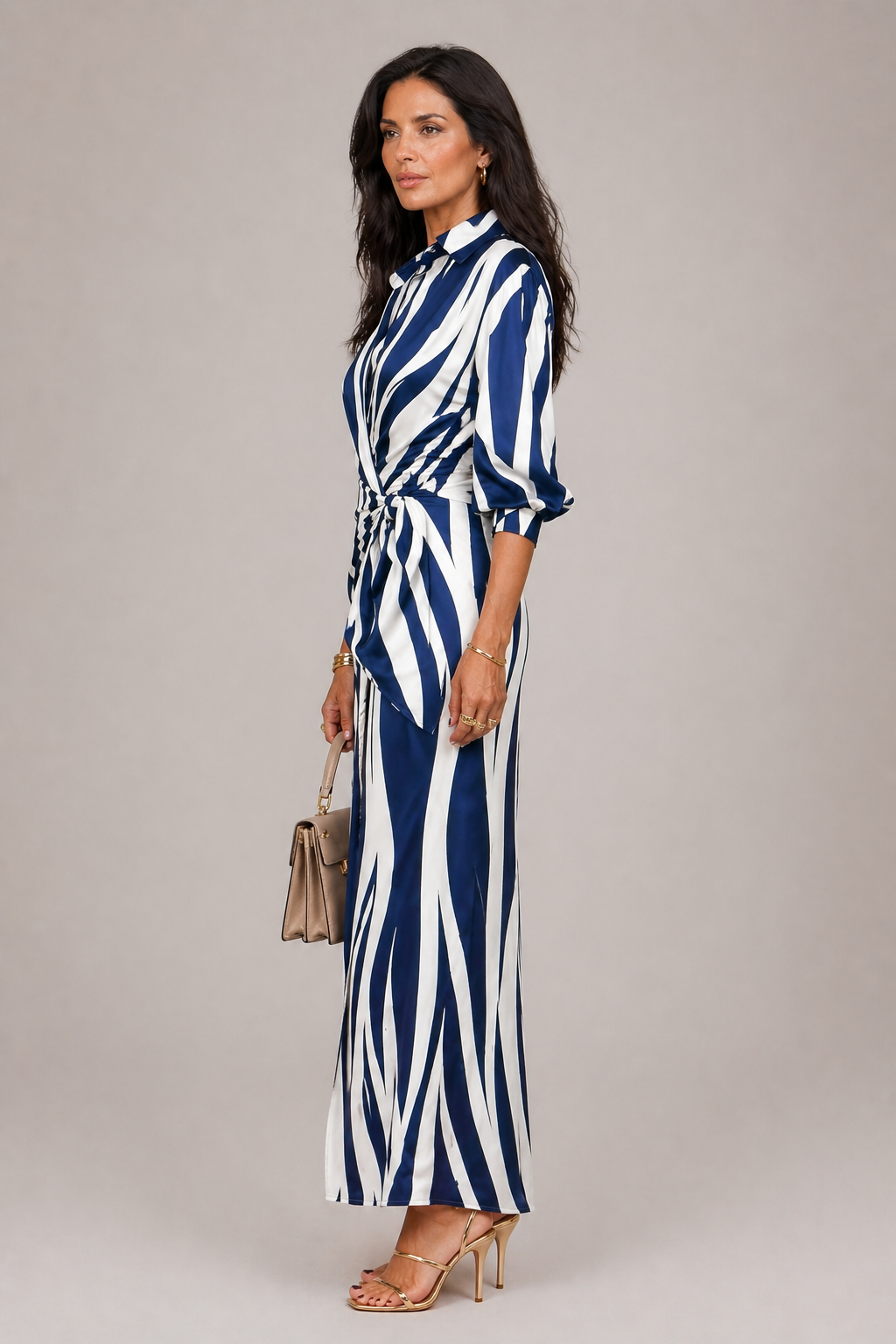 Women's Flowing Maxi Dress – Elegant Lightweight Summer Style