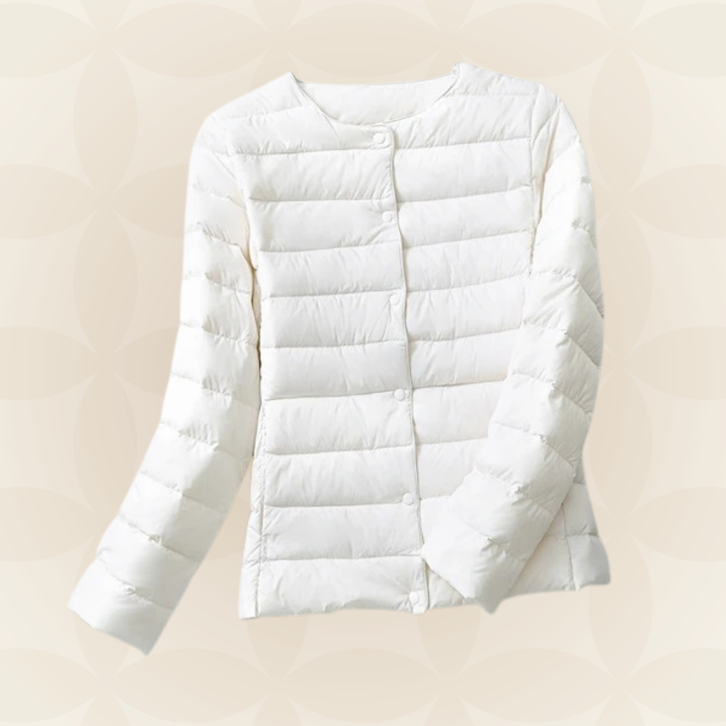 Women's Lightweight Padded Jacket - Comfortable Everyday Outerwear