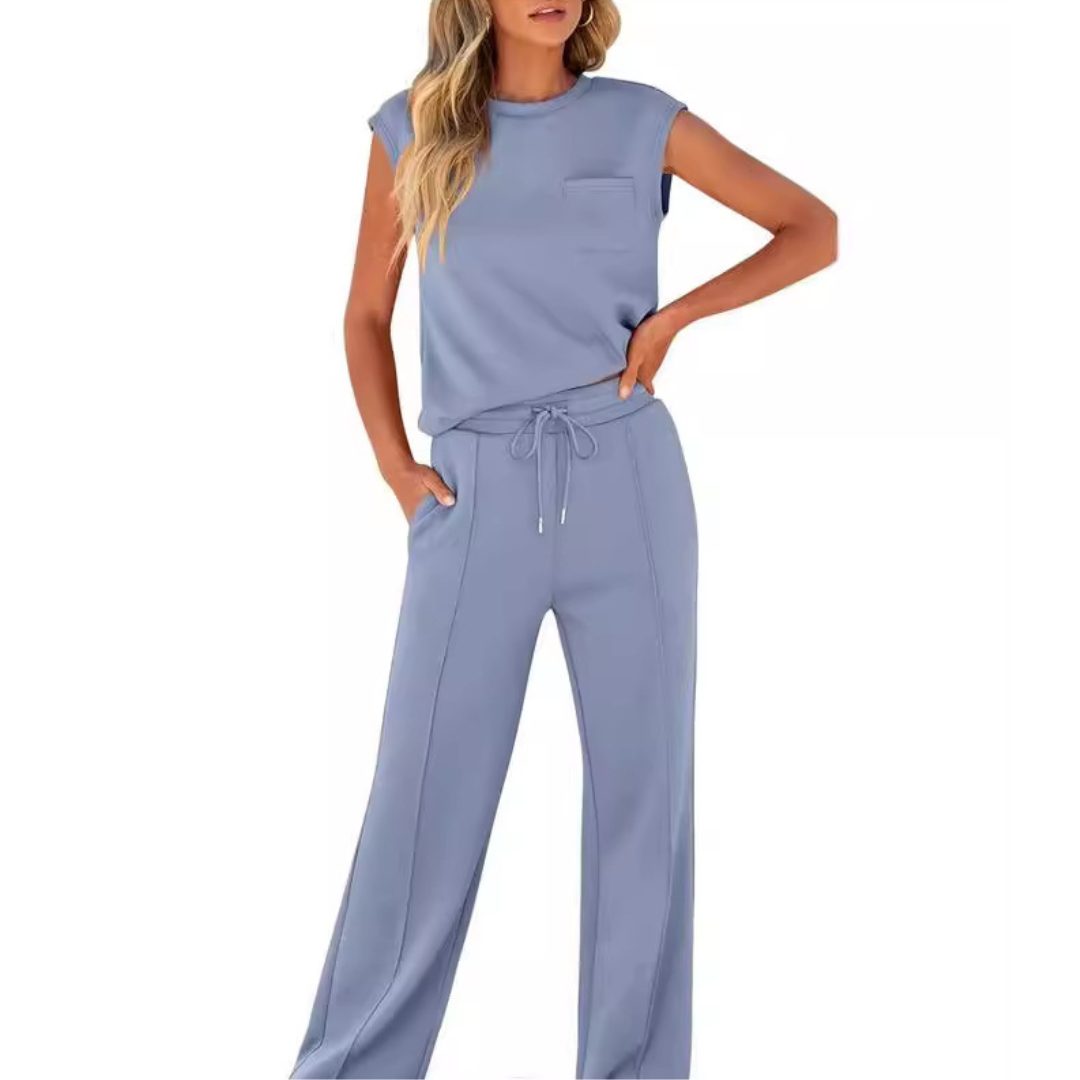 Women's Chic Loungewear Set – Relaxed Matching Lounge Outfit