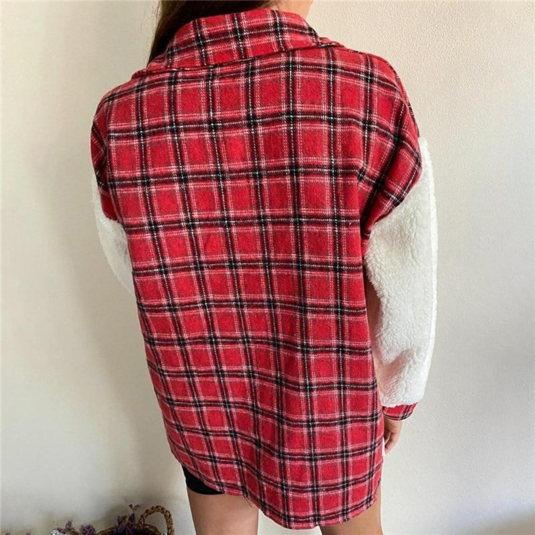 Women's Wool Blend Jacket - Soft Trendy Everyday Outerwear