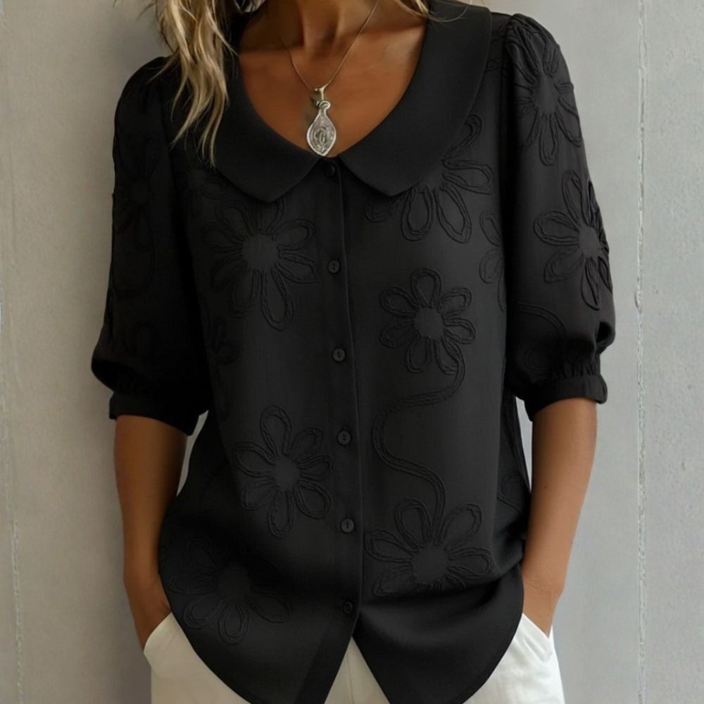 Women's Elegant Blouse - Lightweight Everyday Dressy Top
