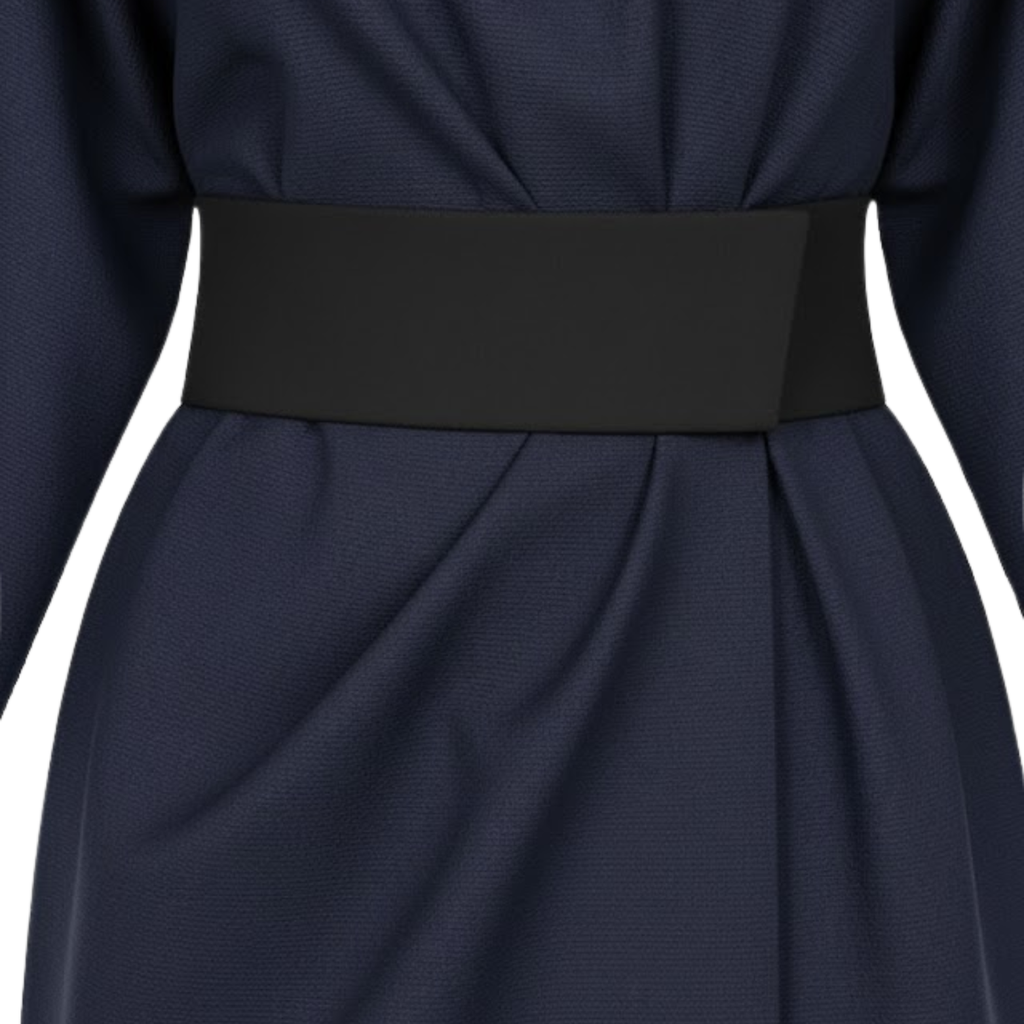 Women's Batwing Sleeve Maxi Dress – Defined Waist Flowy Dress