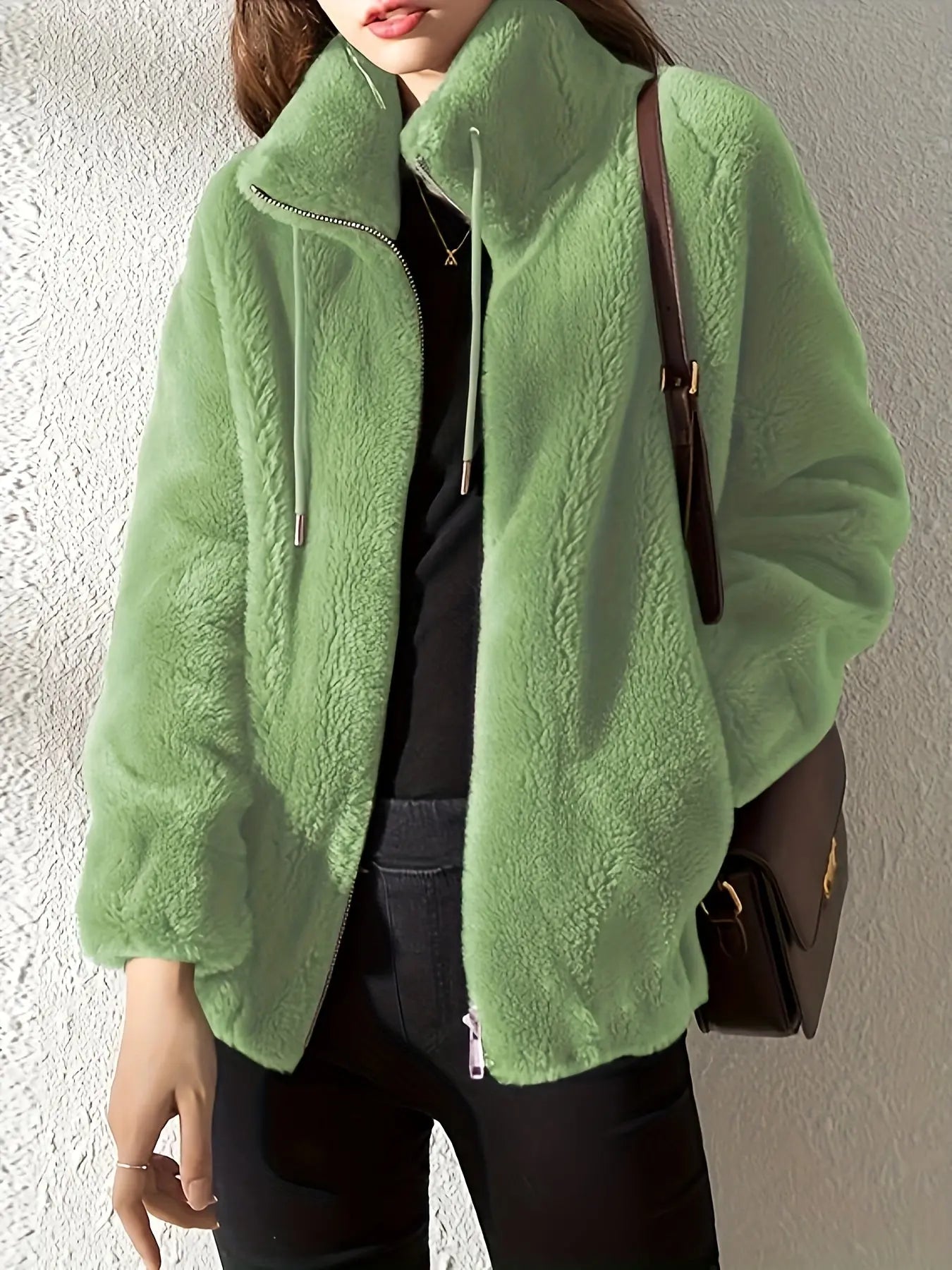 Women’s Soft Fleece Jacket – Cozy Warm Casual Everyday Style