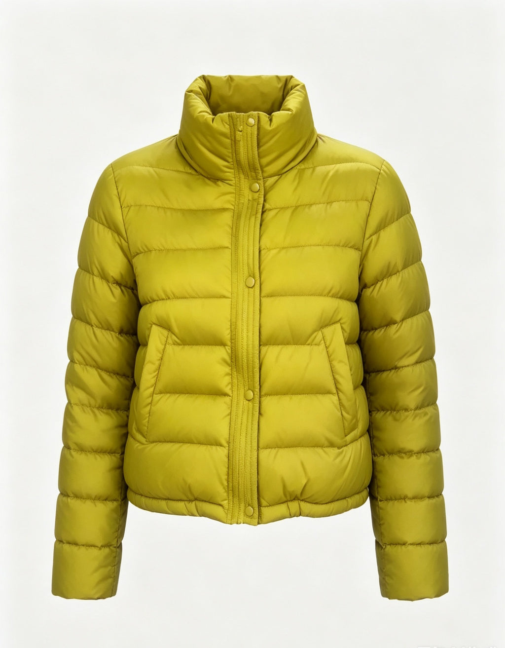 Korean-Style Padded Coat - Warm and Lightweight