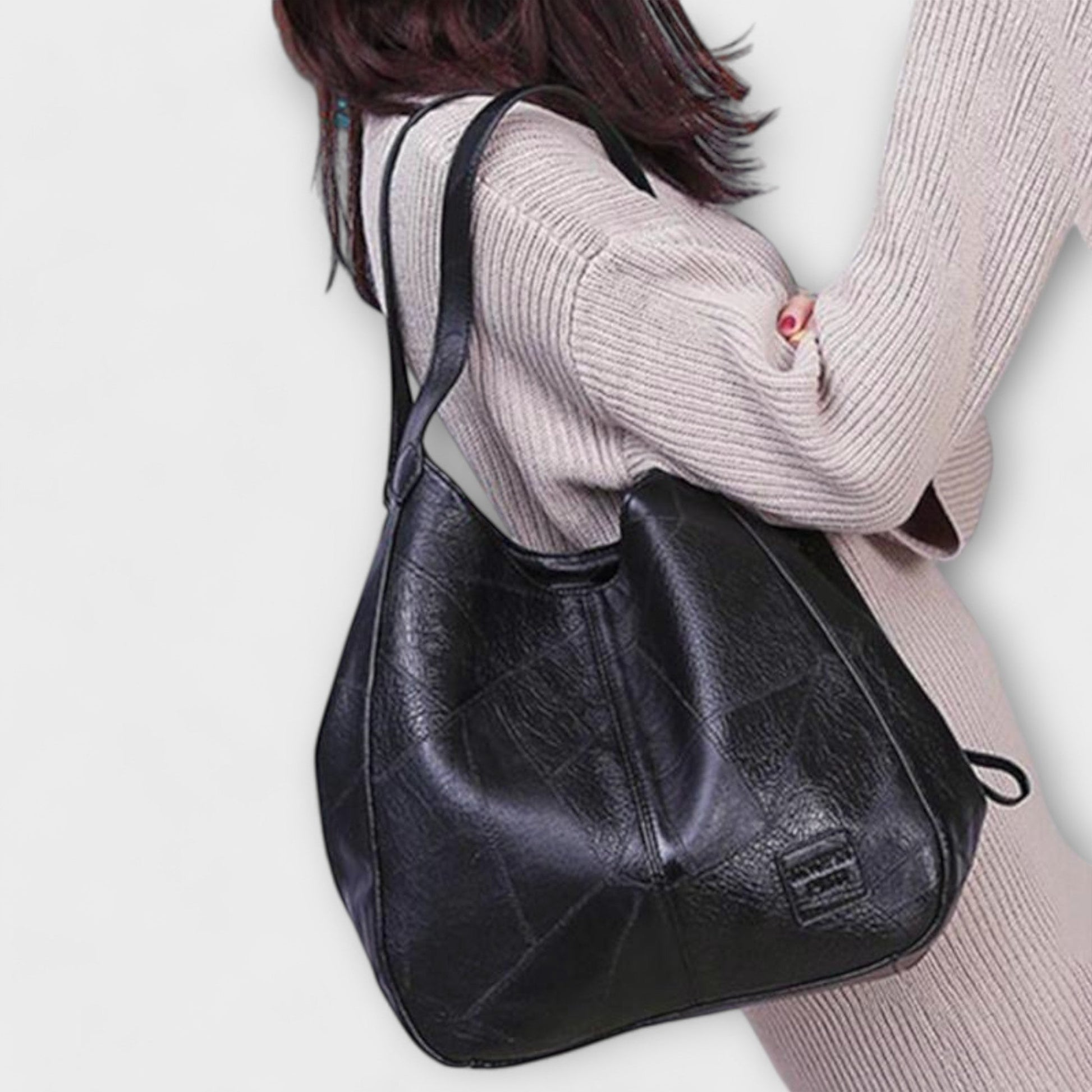 Women’s Vintage Leather Bag – Classic Elegant Everyday Style