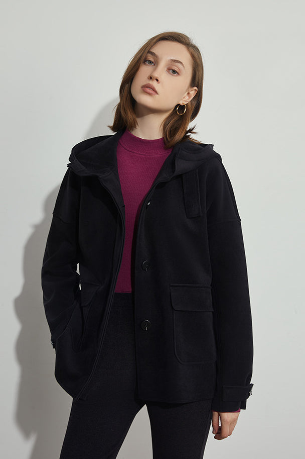 Button Waterproof Shirt Jacket - Practical and Casual