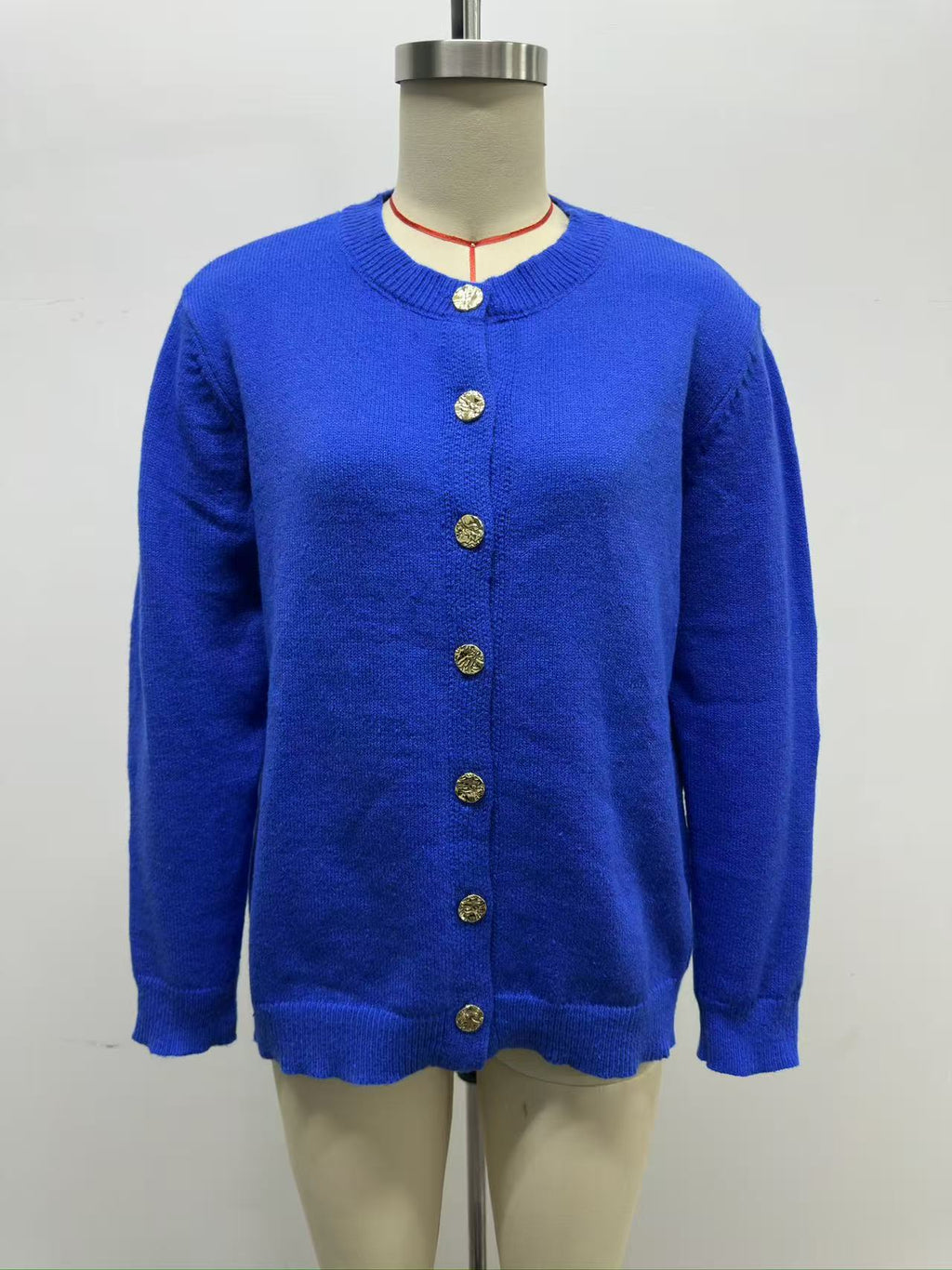 Women’s Button-Down Knit Cardigan – Soft Versatile Layer