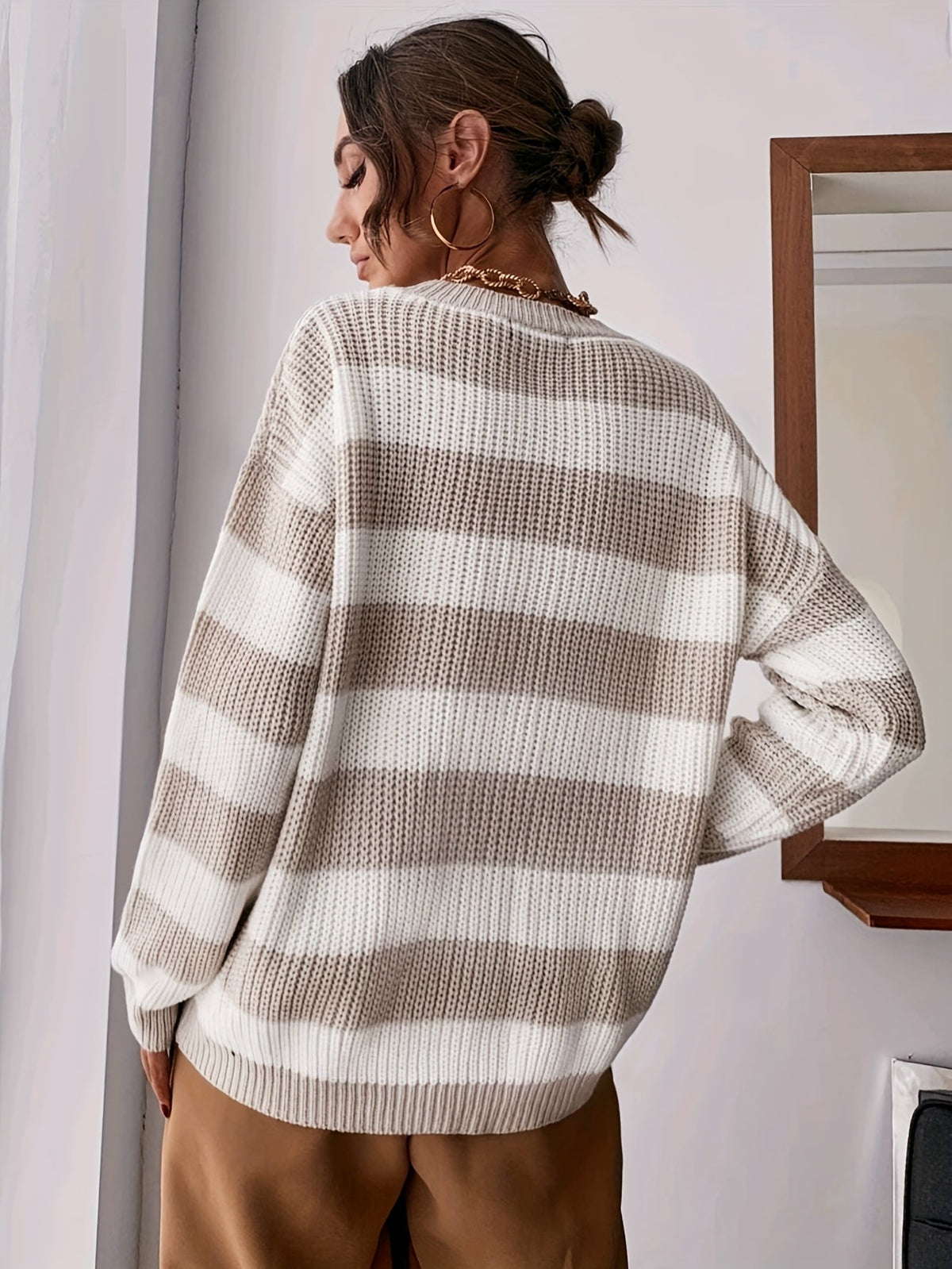 Relaxed Striped Sweater - Soft and Easy