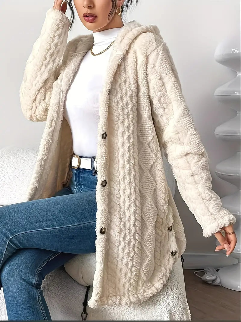 Women’s Hooded Cardigan – Cozy Casual Everyday Layering Style