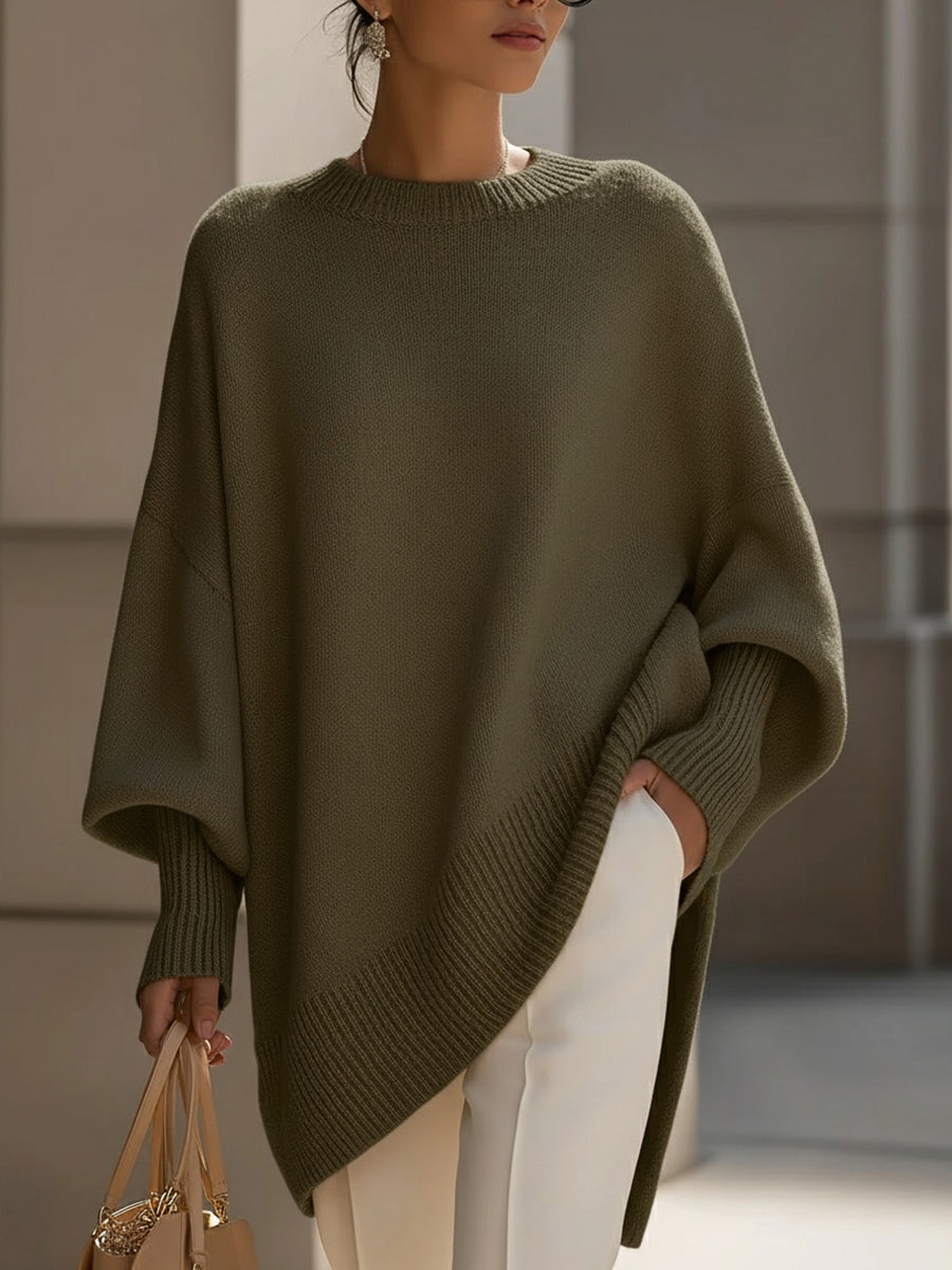 Women's Effortless Elegance Oversized Poncho