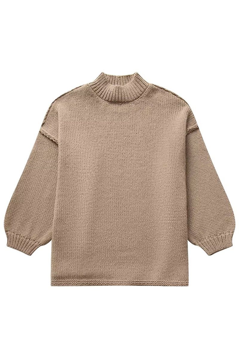 Women's Warm Knit Sweater - Soft Cozy Everyday Layer
