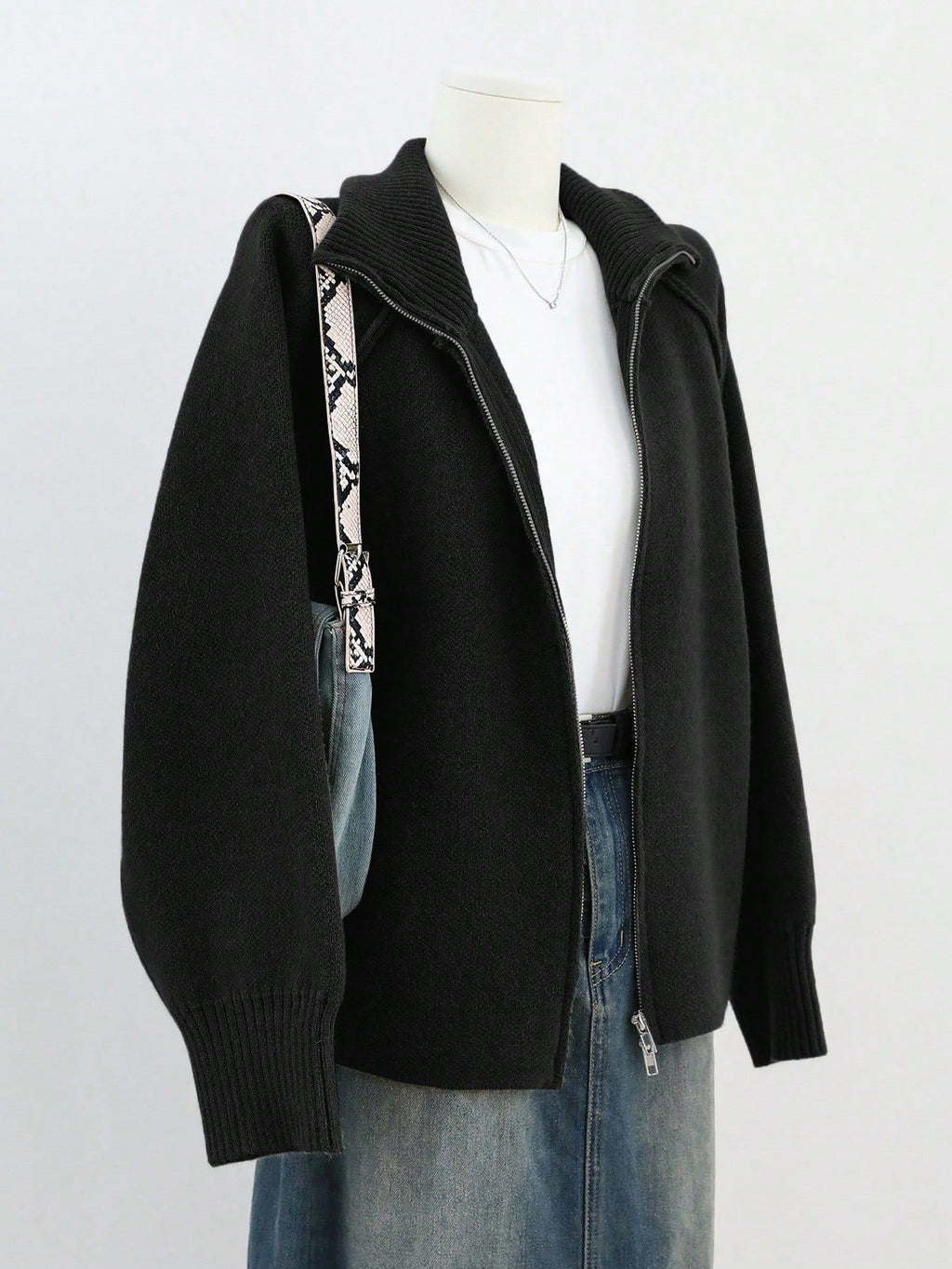 Relaxed Sweater Coat - Solid and Easy to Layer