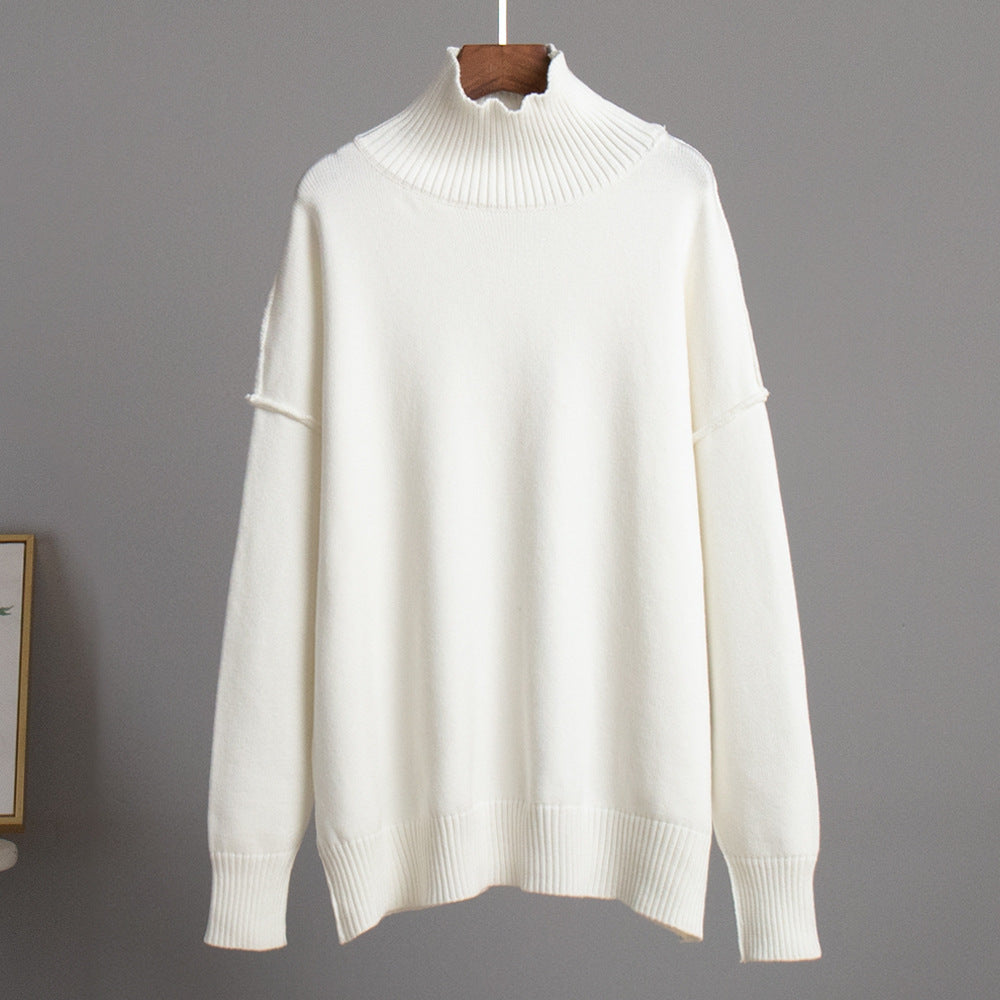 Women’s Thick Turtleneck Sweater - Warm and Casual