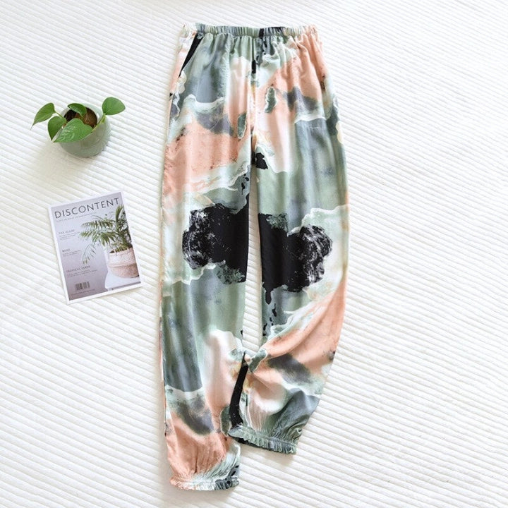 Women’s Loose-Fit Floral Pants – Comfortable Stylish Trousers