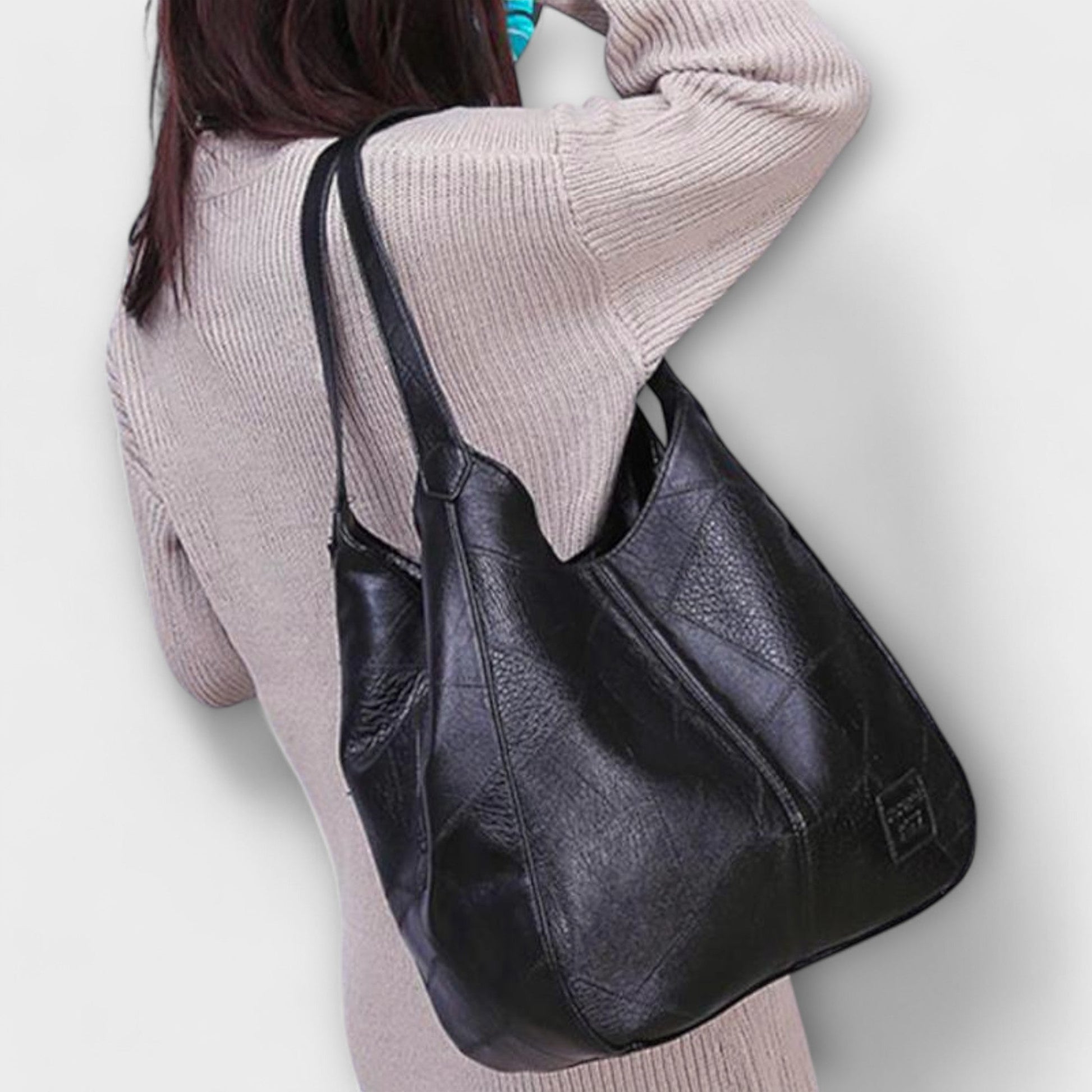 Women’s Vintage Leather Bag – Classic Elegant Everyday Style
