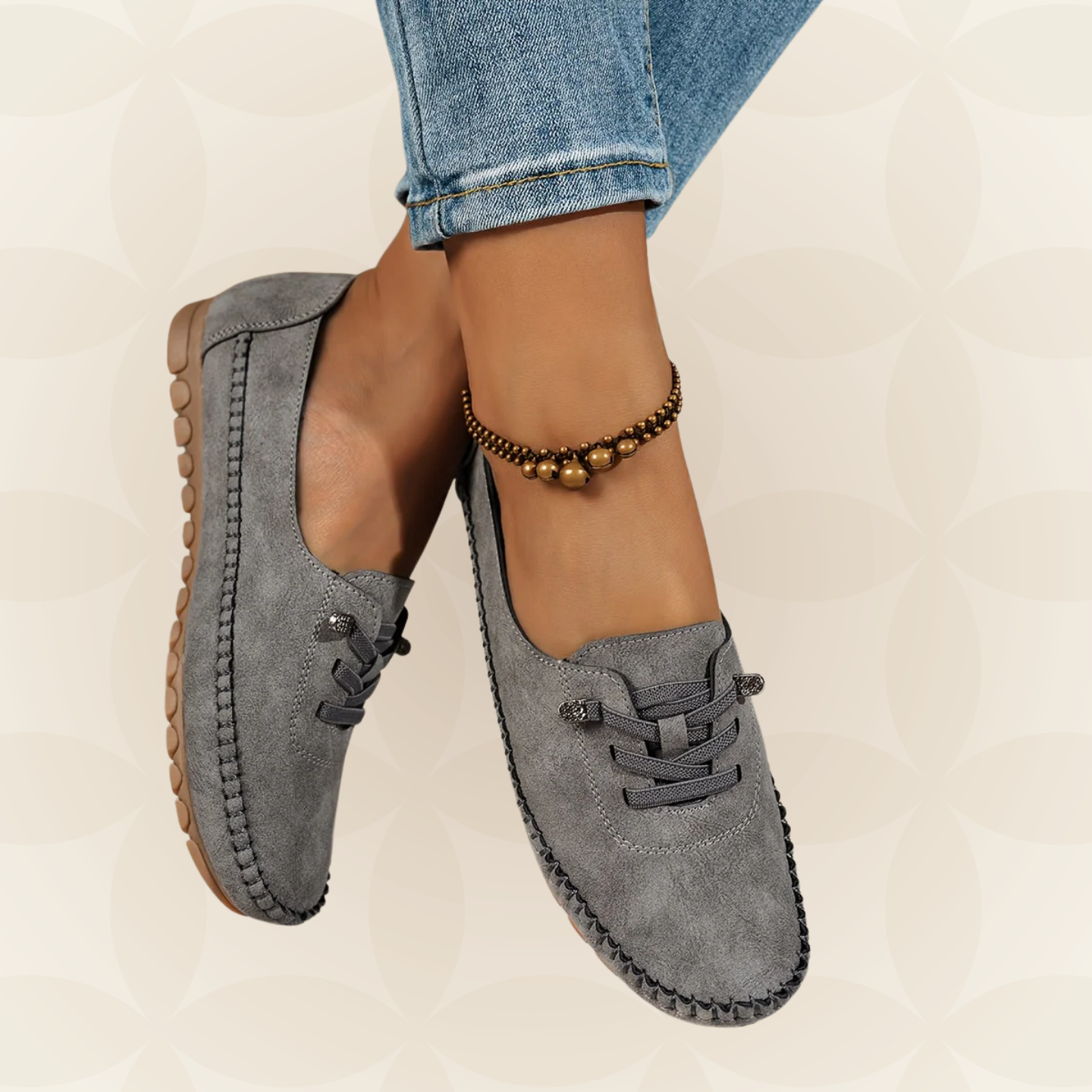 Women's Comfort Slip-On Shoes - Supportive Everyday Walking Style